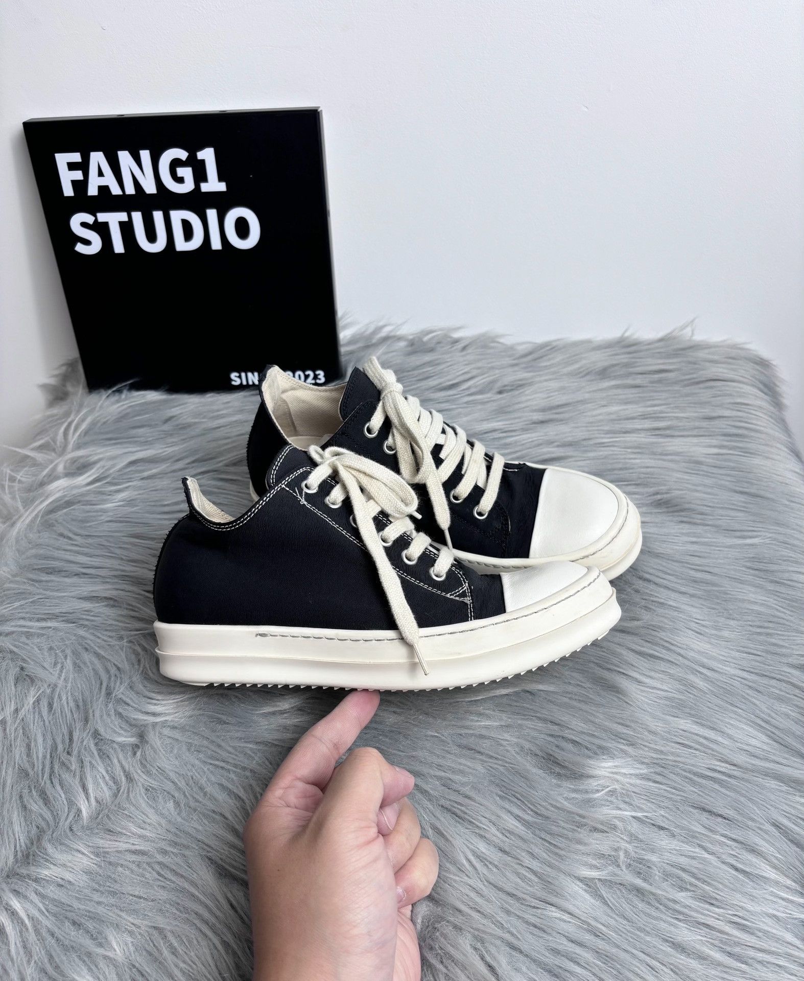 Rick Owens Rick Owens Multi Lowtop Sneakers us_6 Women Size US 6 / IT 36 - 3 Thumbnail