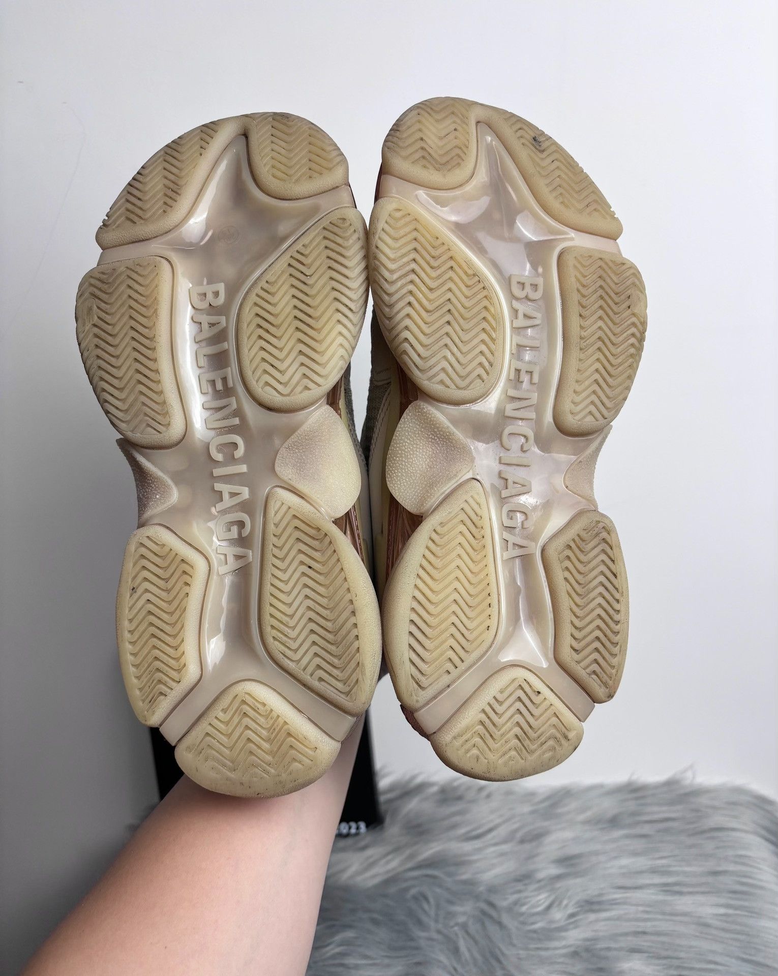 Balenciaga Balenciaga Brown Lowtop Sneakers us_7-5 Women Size US 7.5 / IT 37.5 - 8 Thumbnail