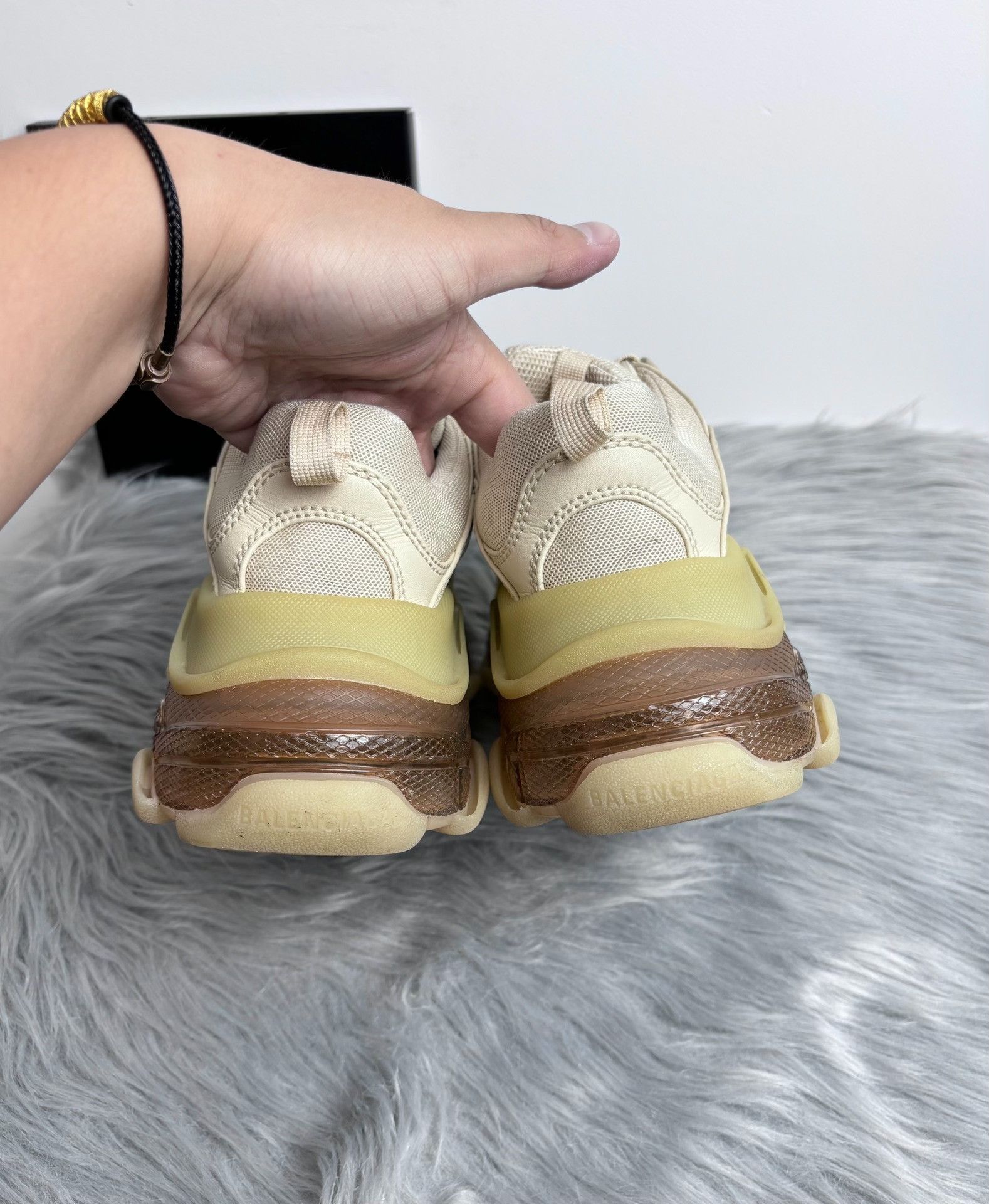 Balenciaga Balenciaga Brown Lowtop Sneakers us_7-5 Women Size US 7.5 / IT 37.5 - 7 Thumbnail