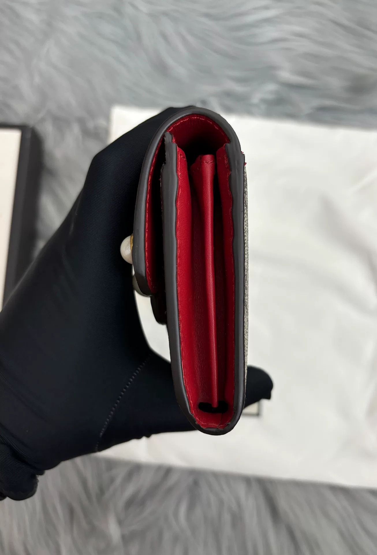 Gucci Gucci Retro Long Red Item one size Men Size ONE SIZE - 5 Thumbnail