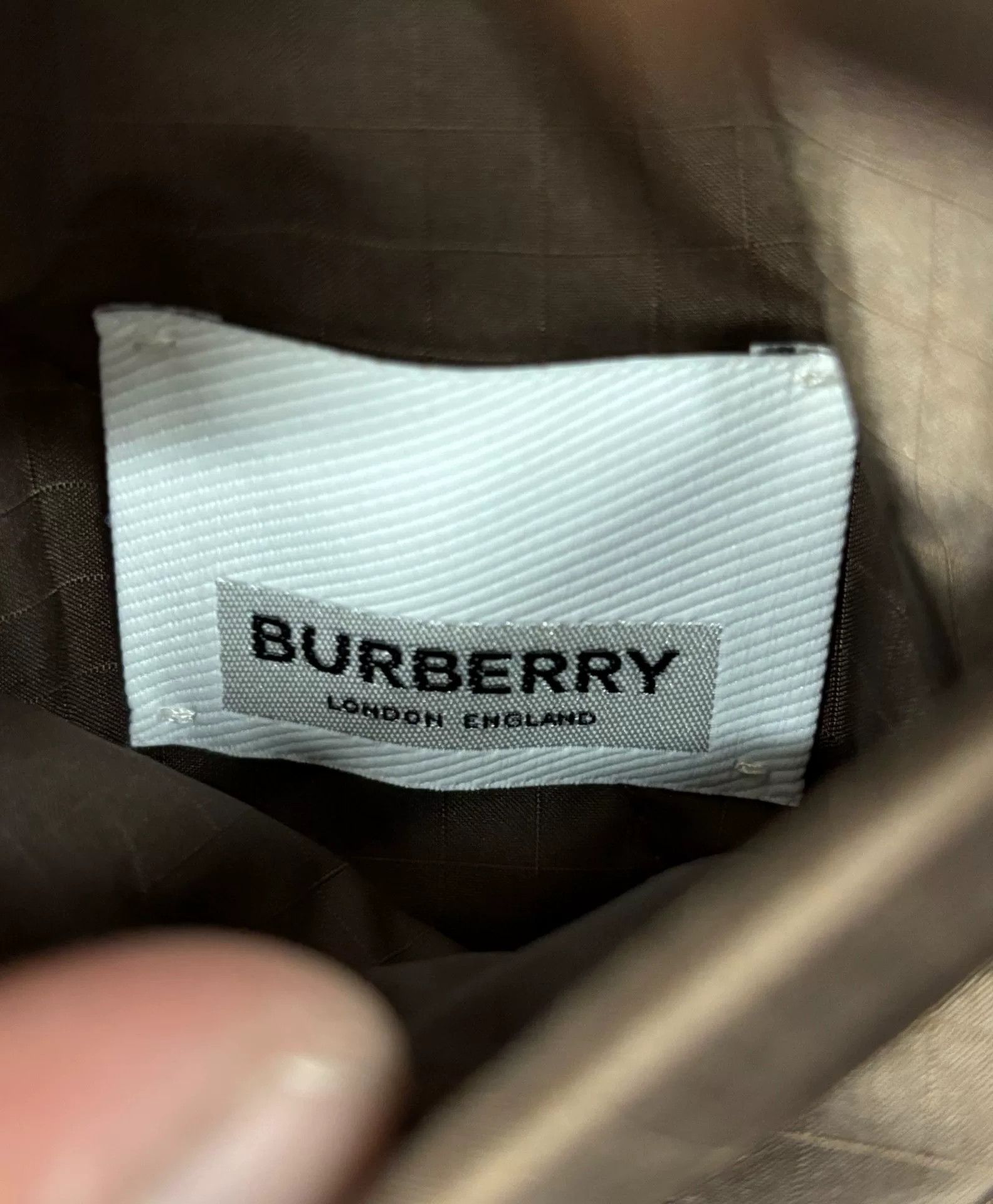 Burberry Burberry Striped Cotton Brown Heavy Coat xl Men Size US XL / EU 56 / 4 - 8 Thumbnail