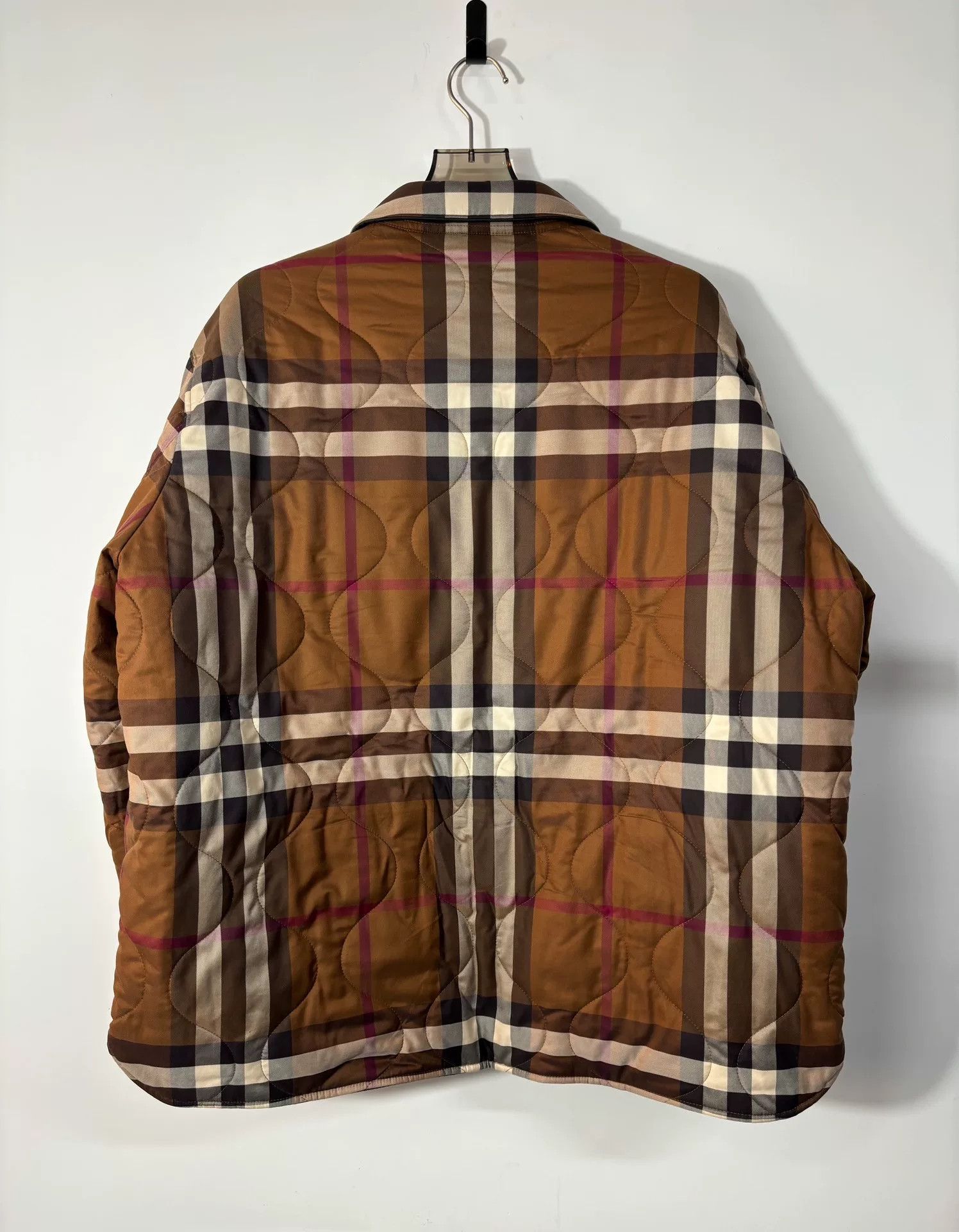Burberry Burberry Striped Cotton Brown Heavy Coat xl Men Size US XL / EU 56 / 4 - 2 Thumbnail