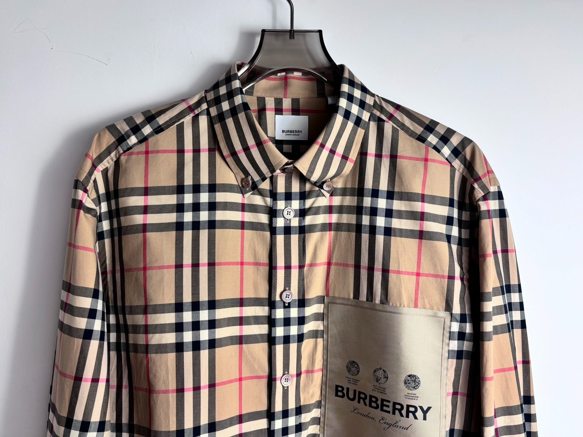 Burberry Burberry Plaid Brown Shirt xs Men Size US XS / EU 42 / 0 - 3 Thumbnail