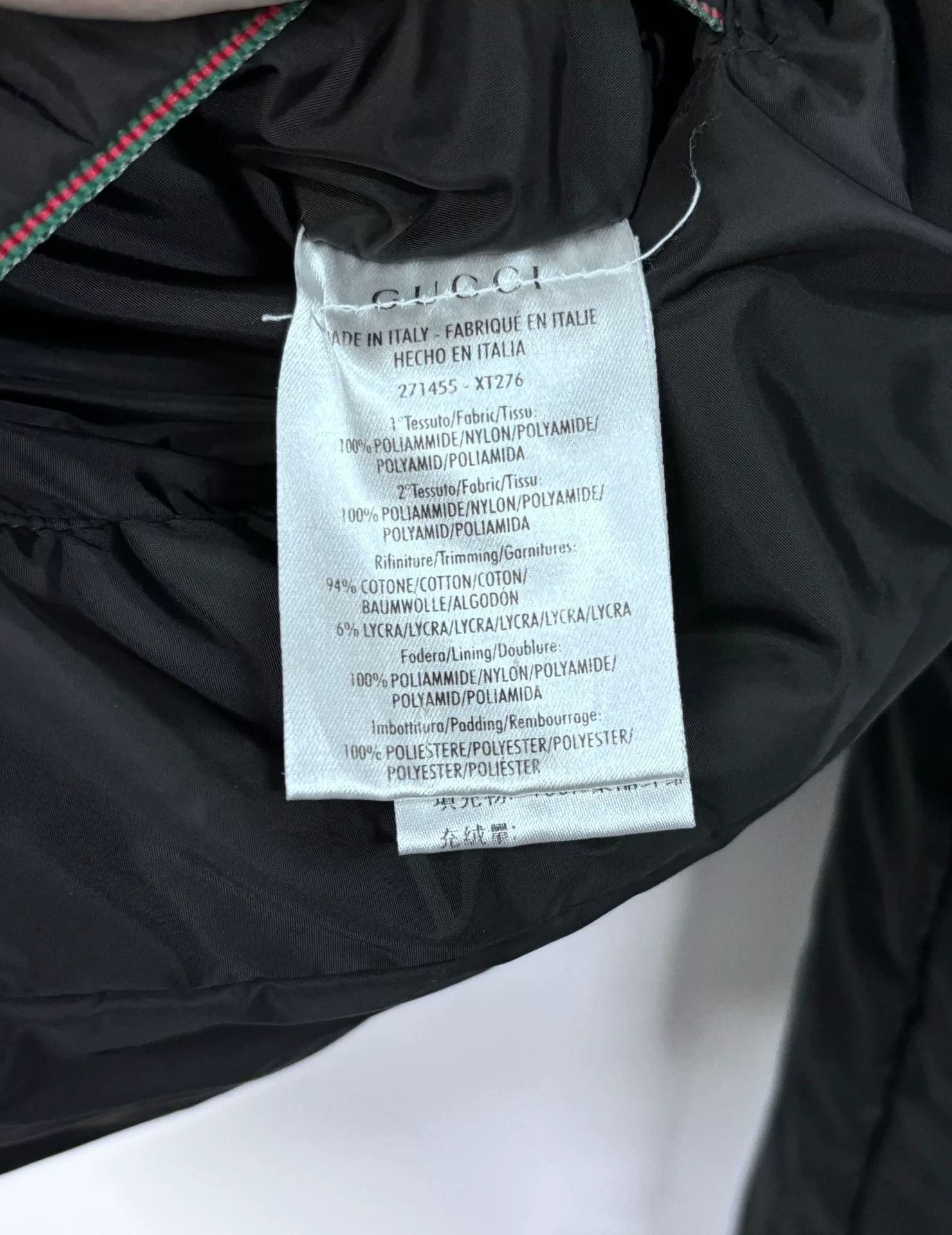 Gucci Gucci Cotton Black Down Jacket M Women Size M / US 6-8 / IT 42-44 - 8 Thumbnail