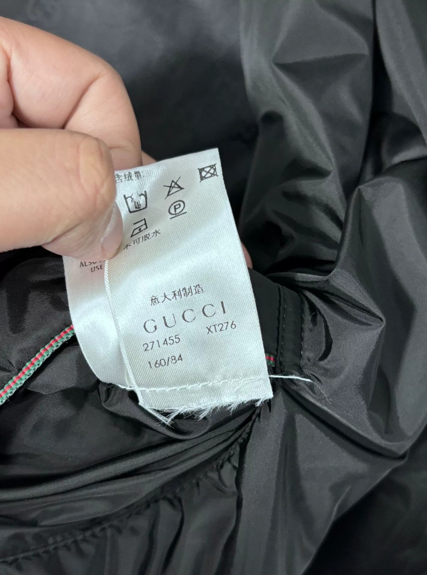 Gucci Gucci Cotton Black Down Jacket M Women Size M / US 6-8 / IT 42-44 - 9 Thumbnail
