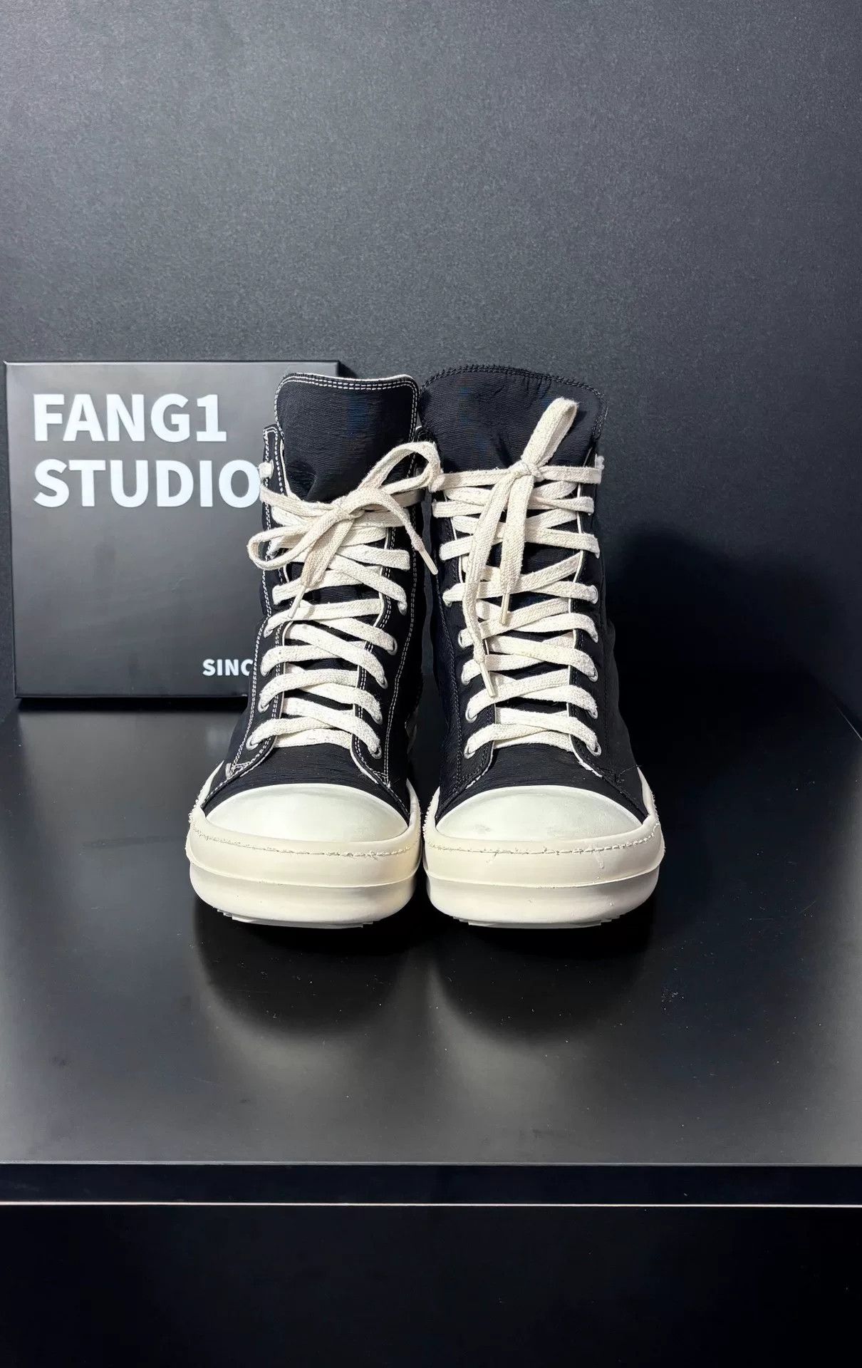 Rick Owens Rick Owens Multi Hitop Sneakers 8.5 Men Size US 8.5 / EU 41-42 - 2 Thumbnail