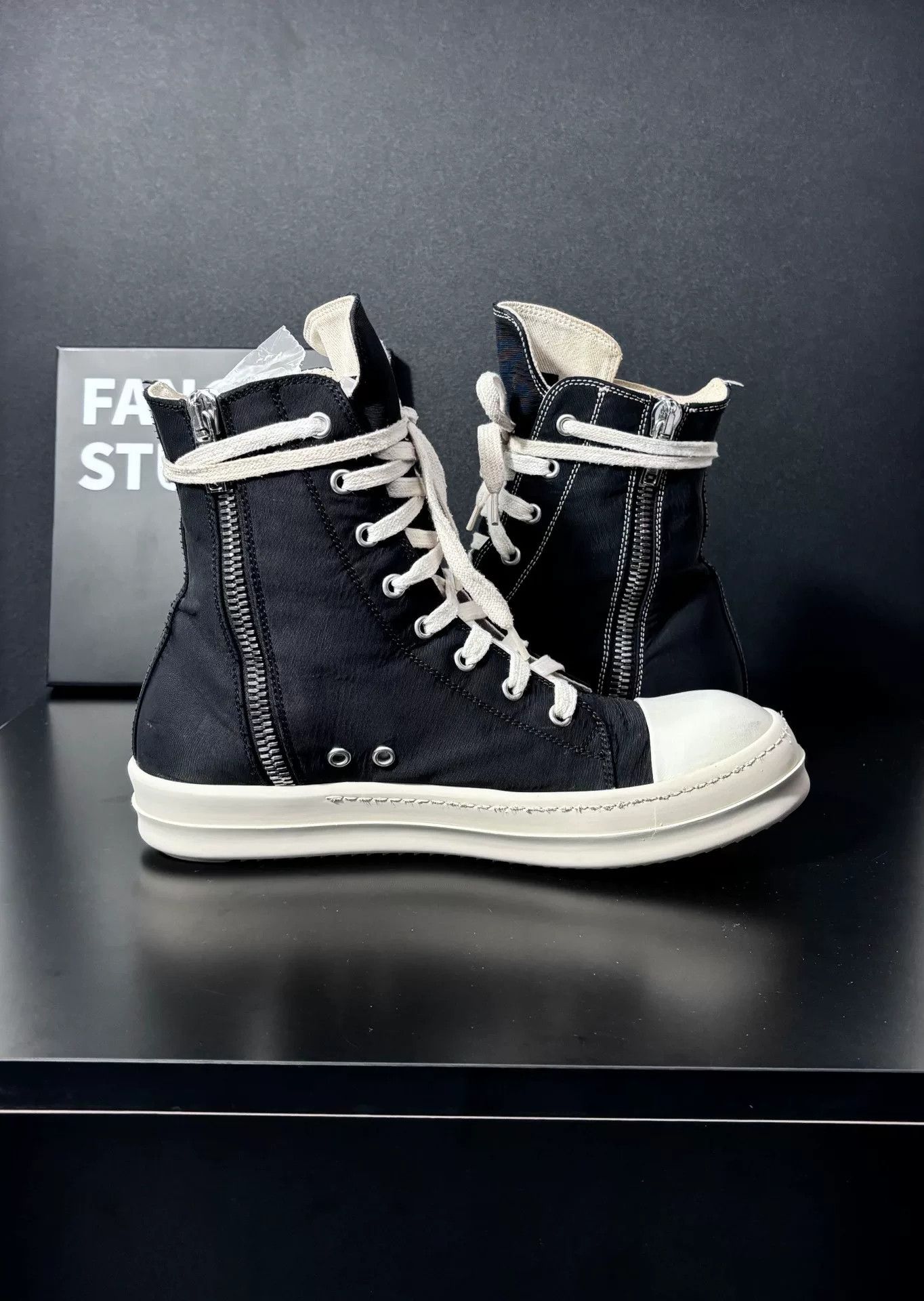 Rick Owens Rick Owens Multi Hitop Sneakers 8.5 Men Size US 8.5 / EU 41-42 - 5 Thumbnail