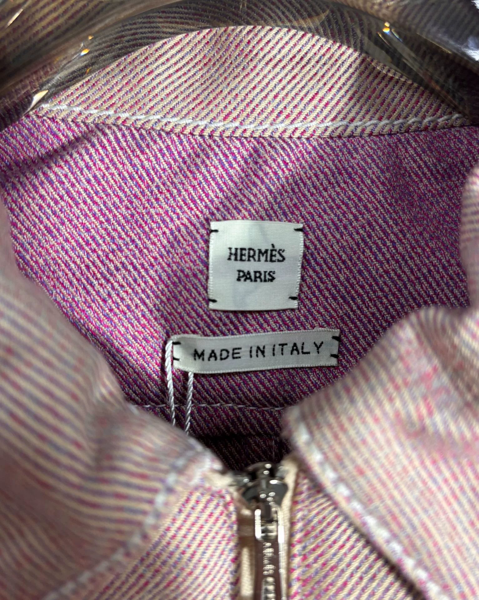 Hermes Hermes Denim Pink Dress 36 Women Size S / US 4 / IT 40 - 6 Thumbnail