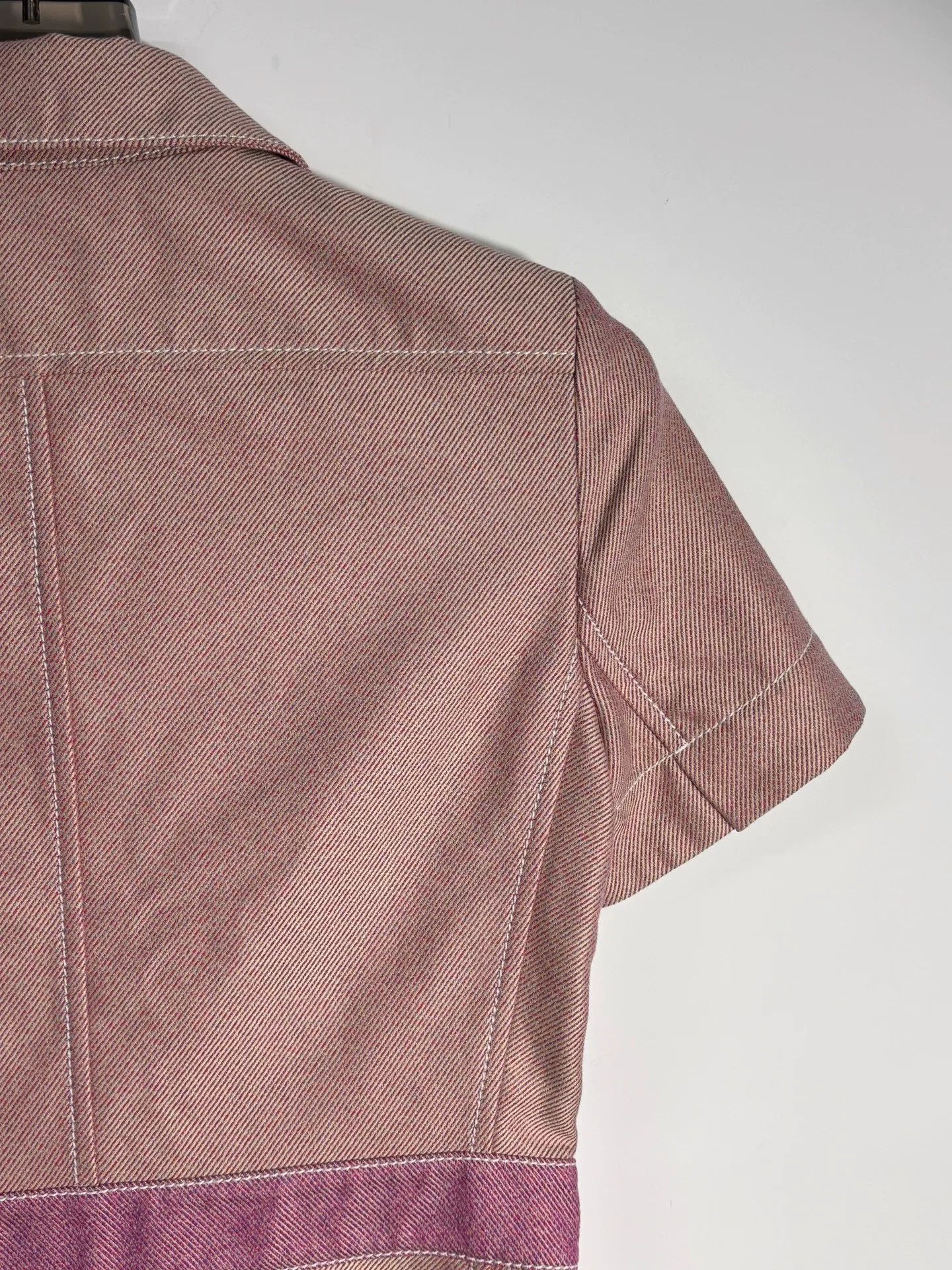 Hermes Hermes Denim Pink Dress 36 Women Size S / US 4 / IT 40 - 4 Thumbnail