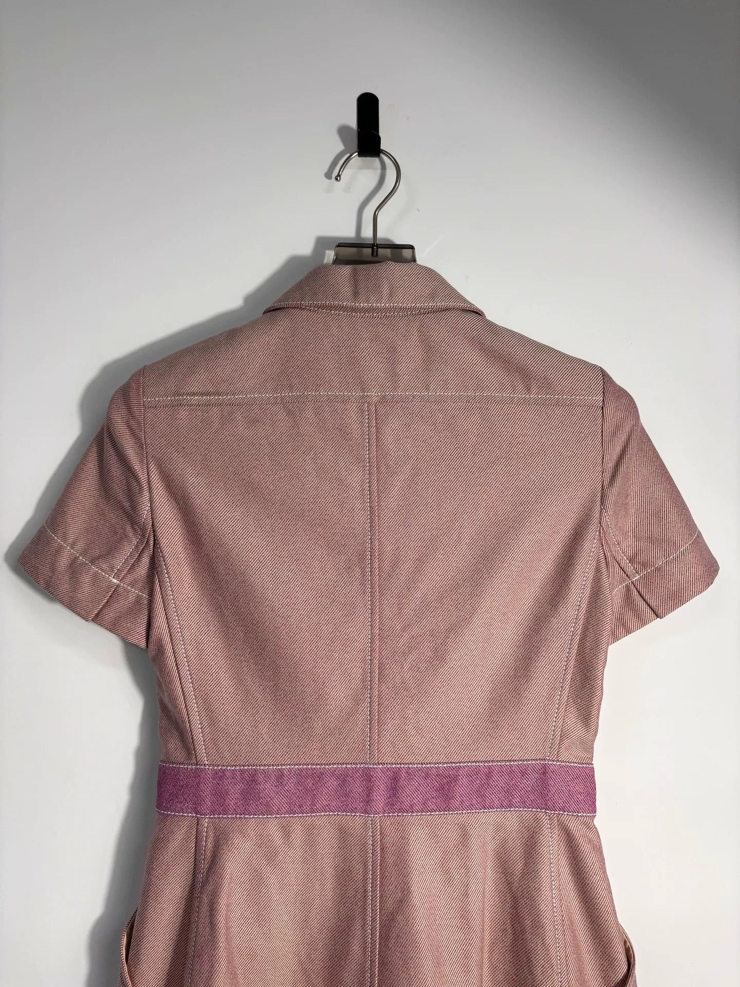 Hermes Hermes Denim Pink Dress 36 Women Size S / US 4 / IT 40 - 5 Thumbnail