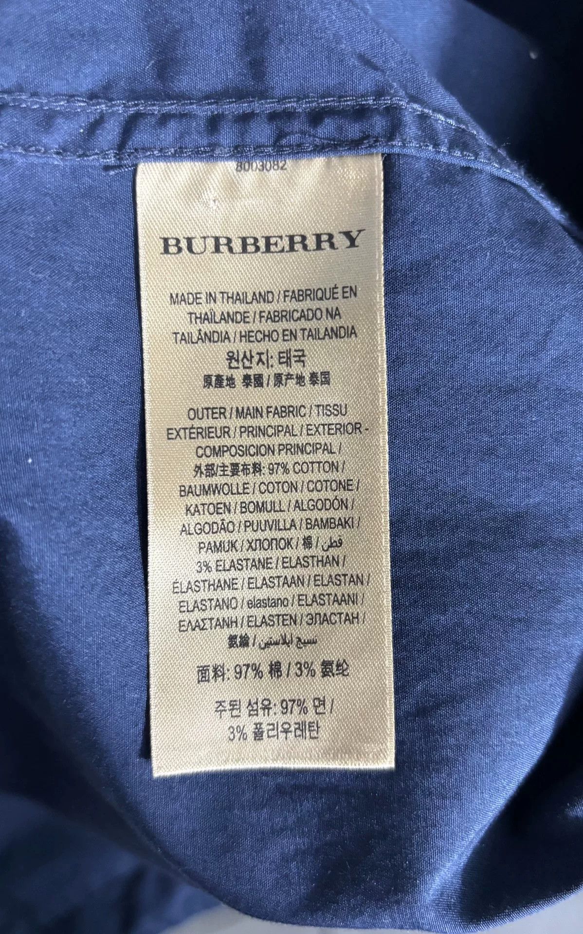 Burberry Burberry Embroidered Red Shirt l Men Size US L / EU 52-54 / 3 - 9 Thumbnail