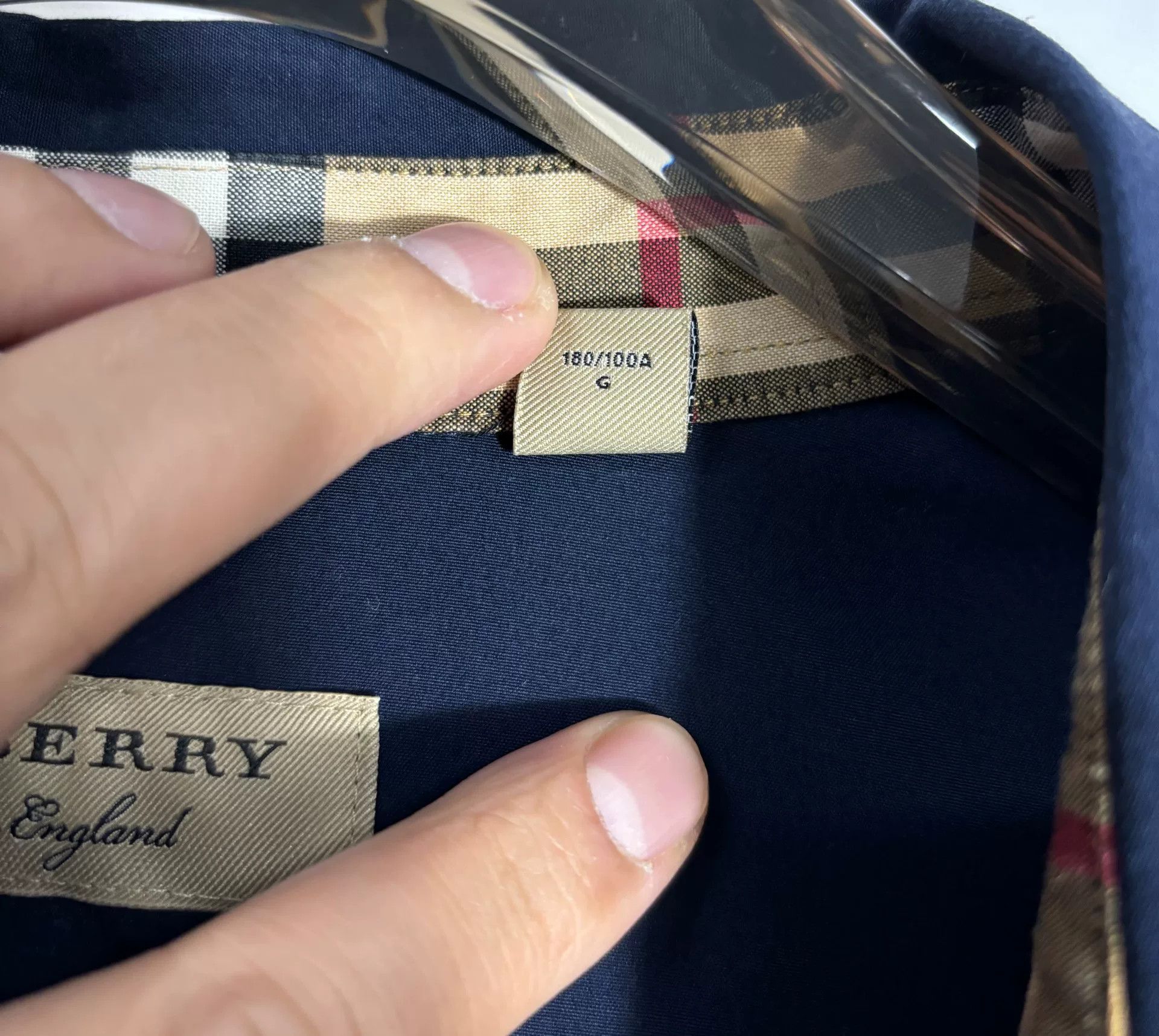 Burberry Burberry Embroidered Red Shirt l Men Size US L / EU 52-54 / 3 - 8 Thumbnail