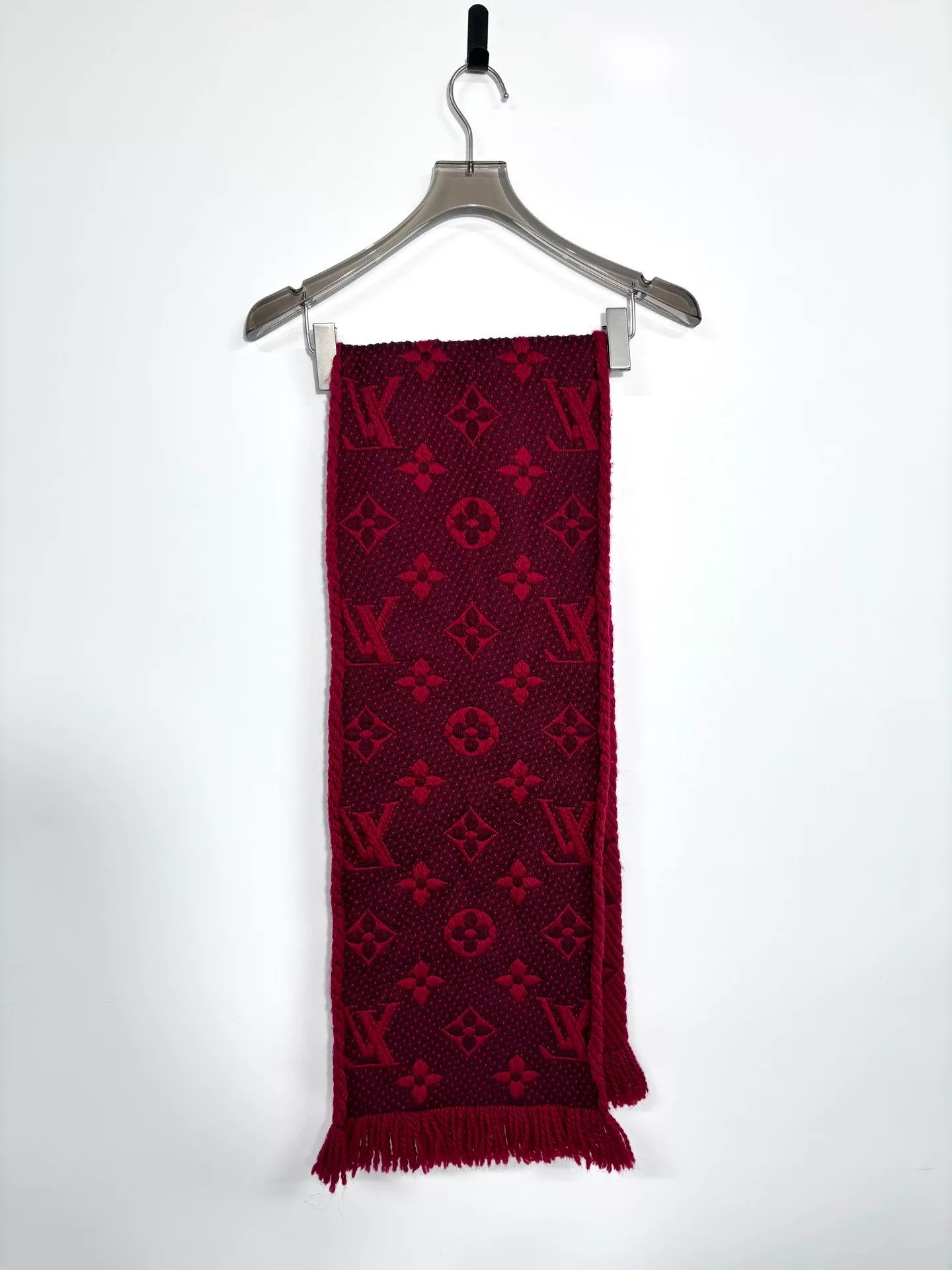 Louis Vuitton Louis Vuitton Limited Red Scarf one size Men Size ONE SIZE - 2 Thumbnail