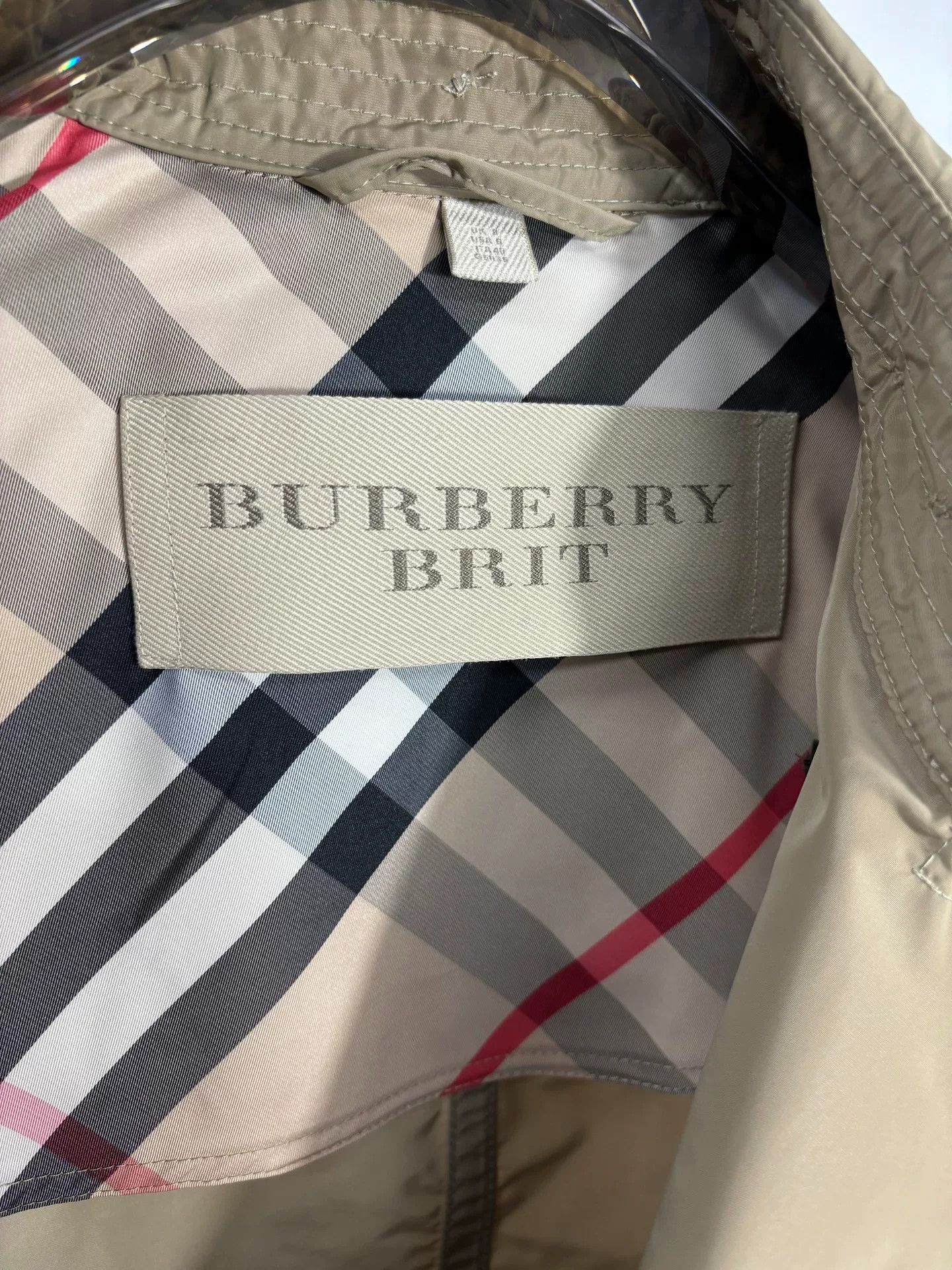 Burberry Burberry Cropped Brown Coat S Women Size S / US 4 / IT 40 - 7 Thumbnail
