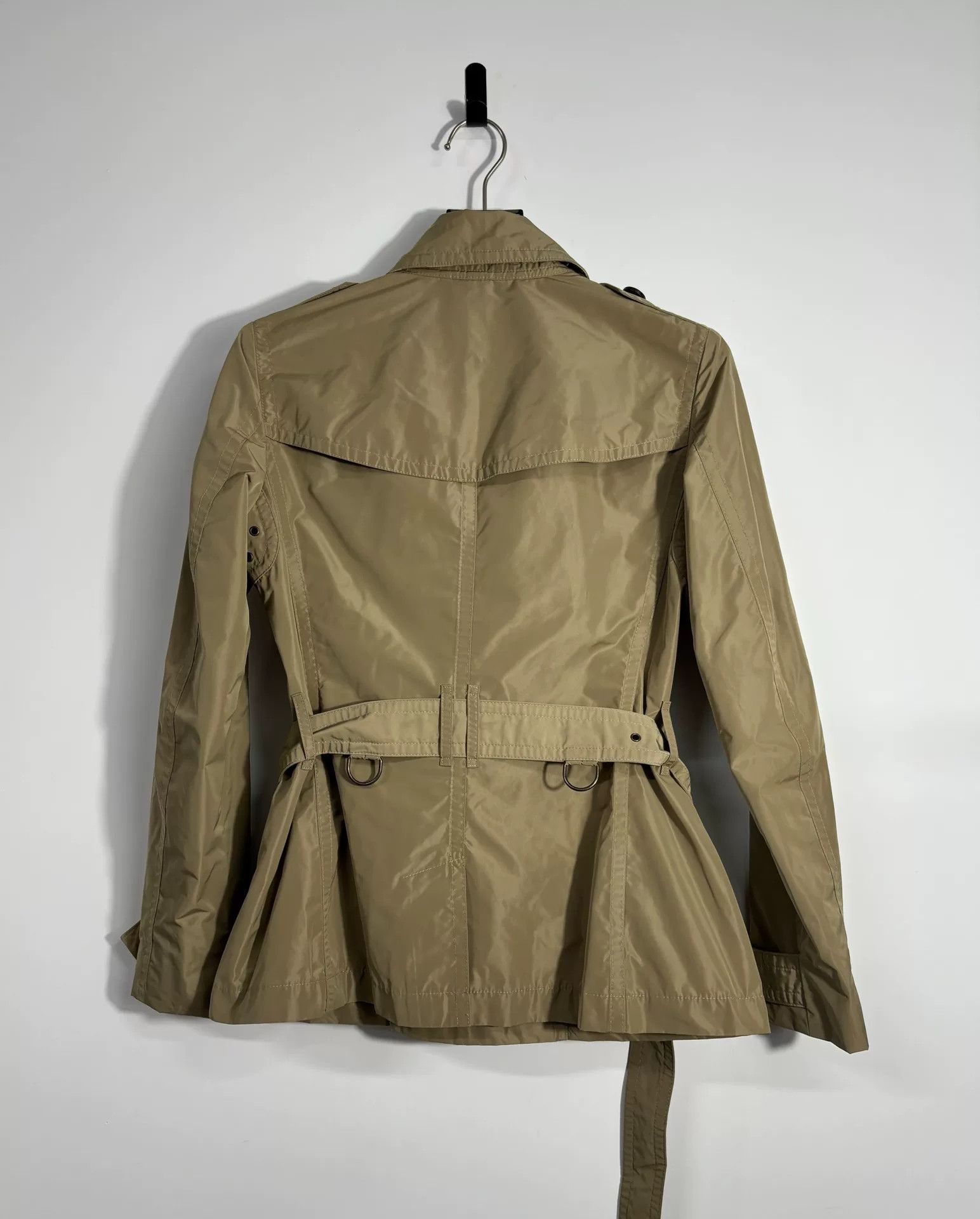 Burberry Burberry Cropped Brown Coat S Women Size S / US 4 / IT 40 - 2 Thumbnail