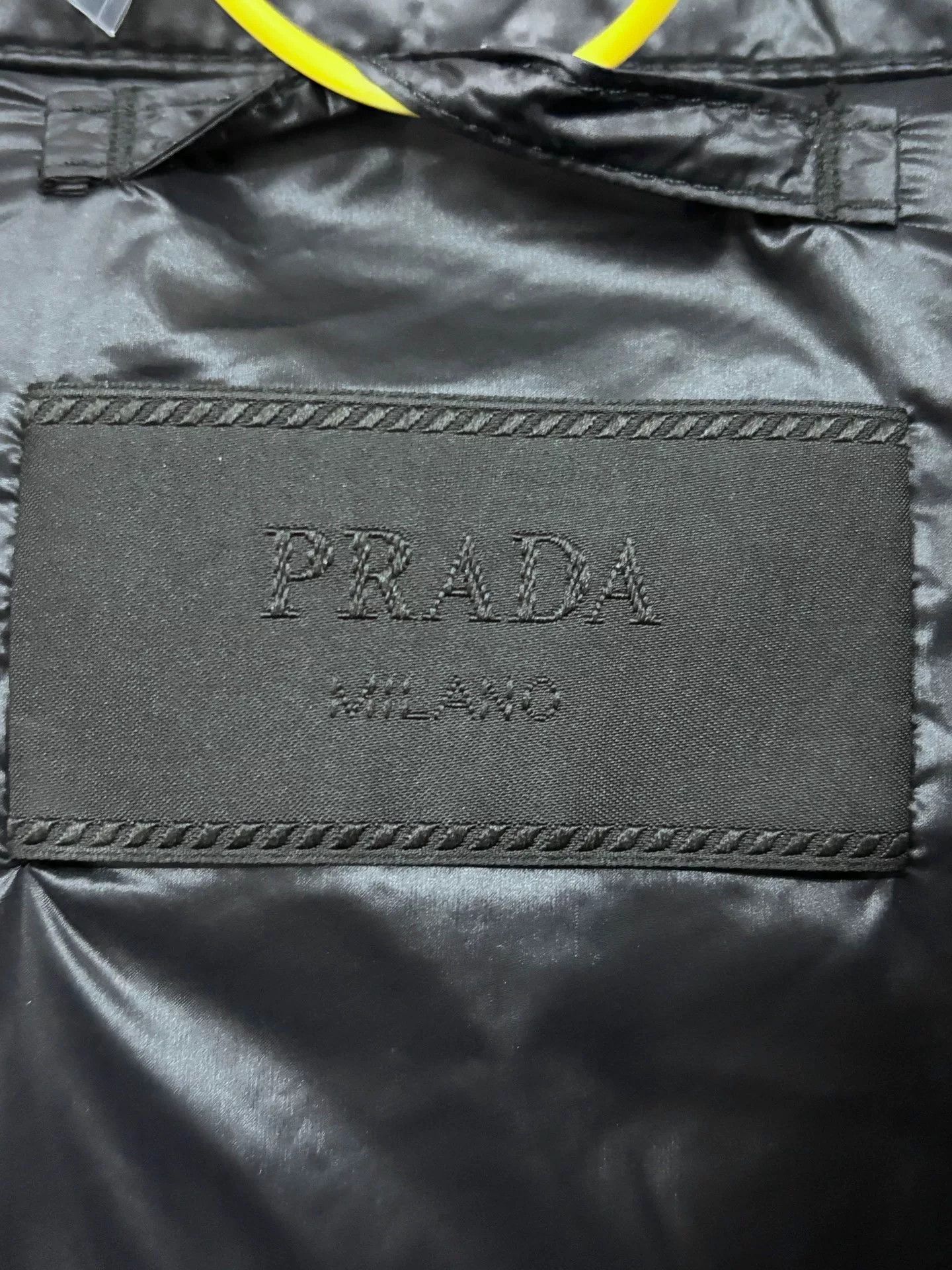 Prada Prada Down Black Heavy Coat m Men Size US M / EU 48-50 / 2 - 8 Thumbnail
