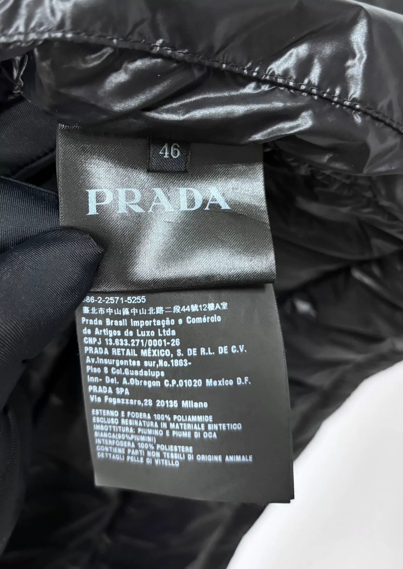 Prada Prada Down Black Heavy Coat m Men Size US M / EU 48-50 / 2 - 9 Thumbnail