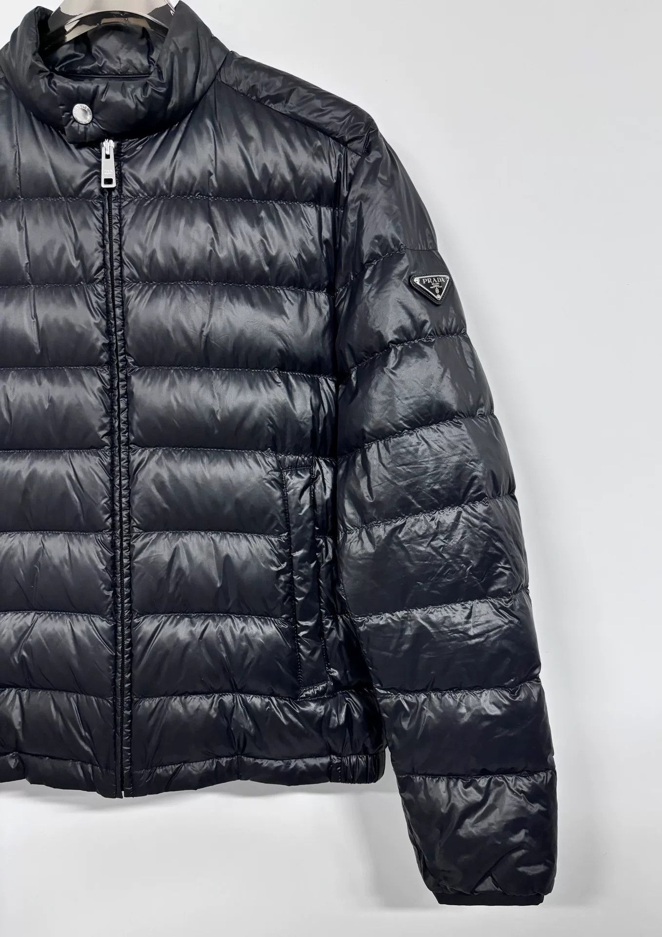 Prada Prada Down Black Heavy Coat m Men Size US M / EU 48-50 / 2 - 5 Thumbnail