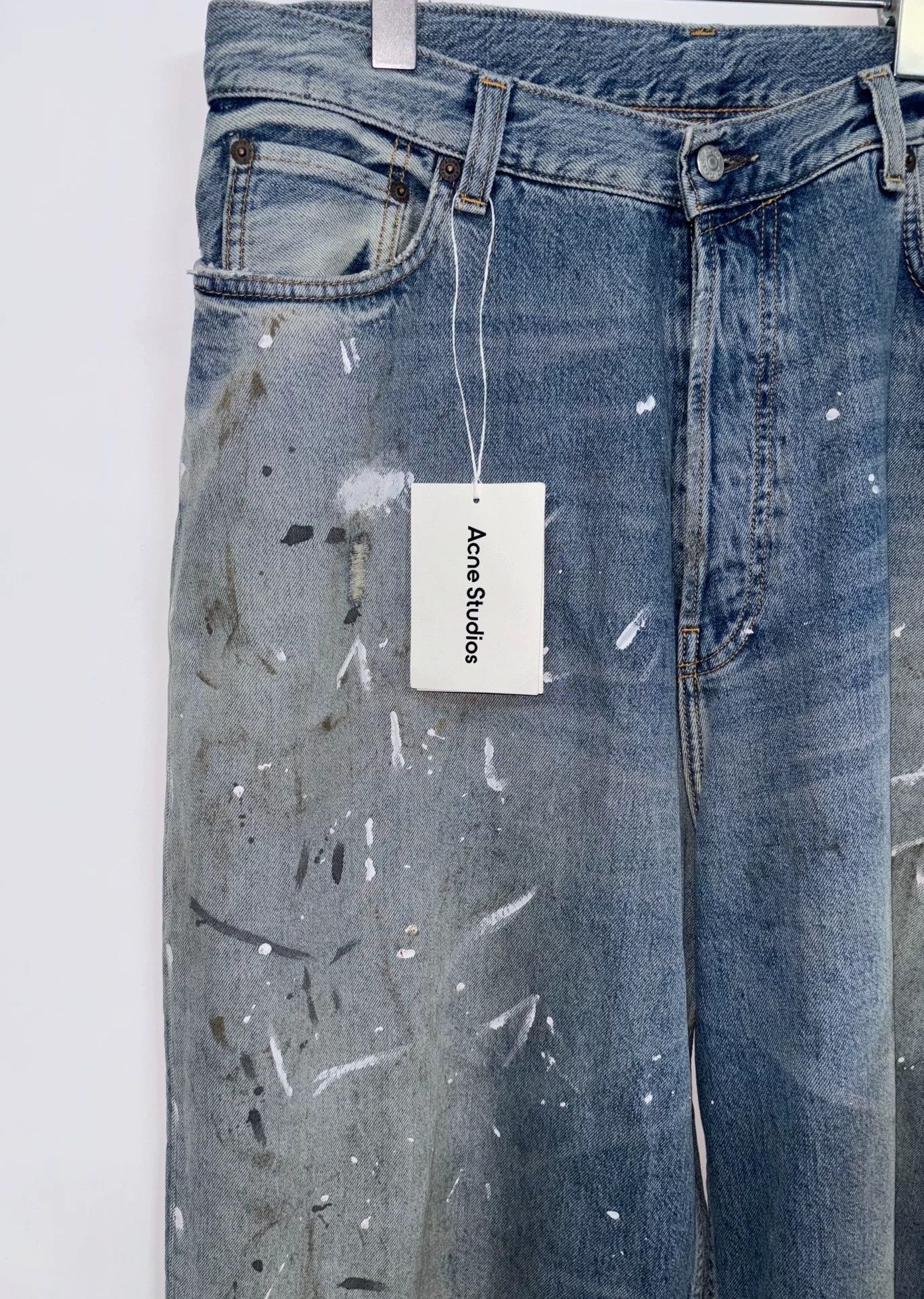 Acne Studios Acne Studios Reflective Denim Jeans 32 Men Size US 32 / EU 48 - 4 Thumbnail