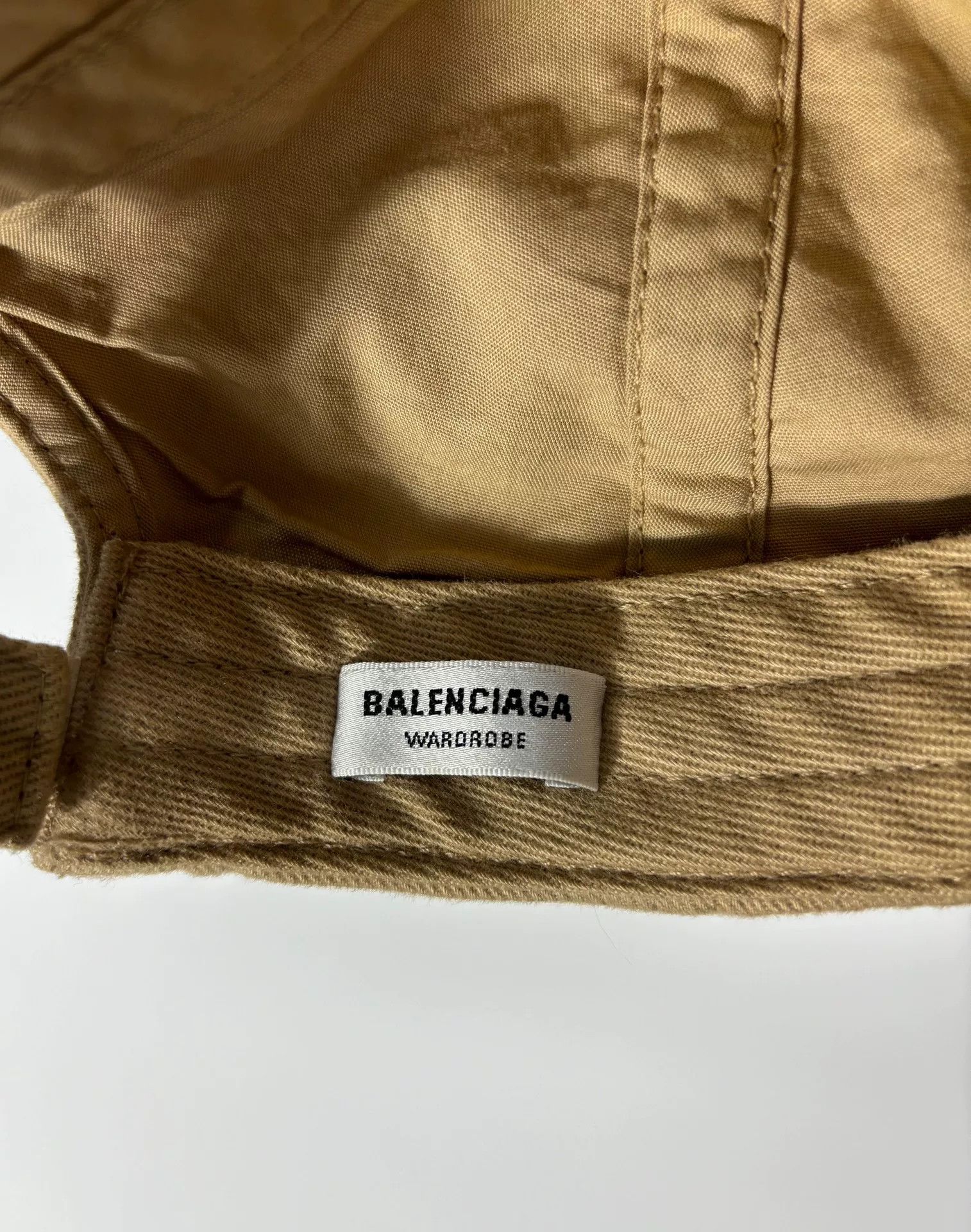 Balenciaga Balenciaga Retro Embroidered Beige Hat one size Men Size ONE SIZE - 7 Thumbnail