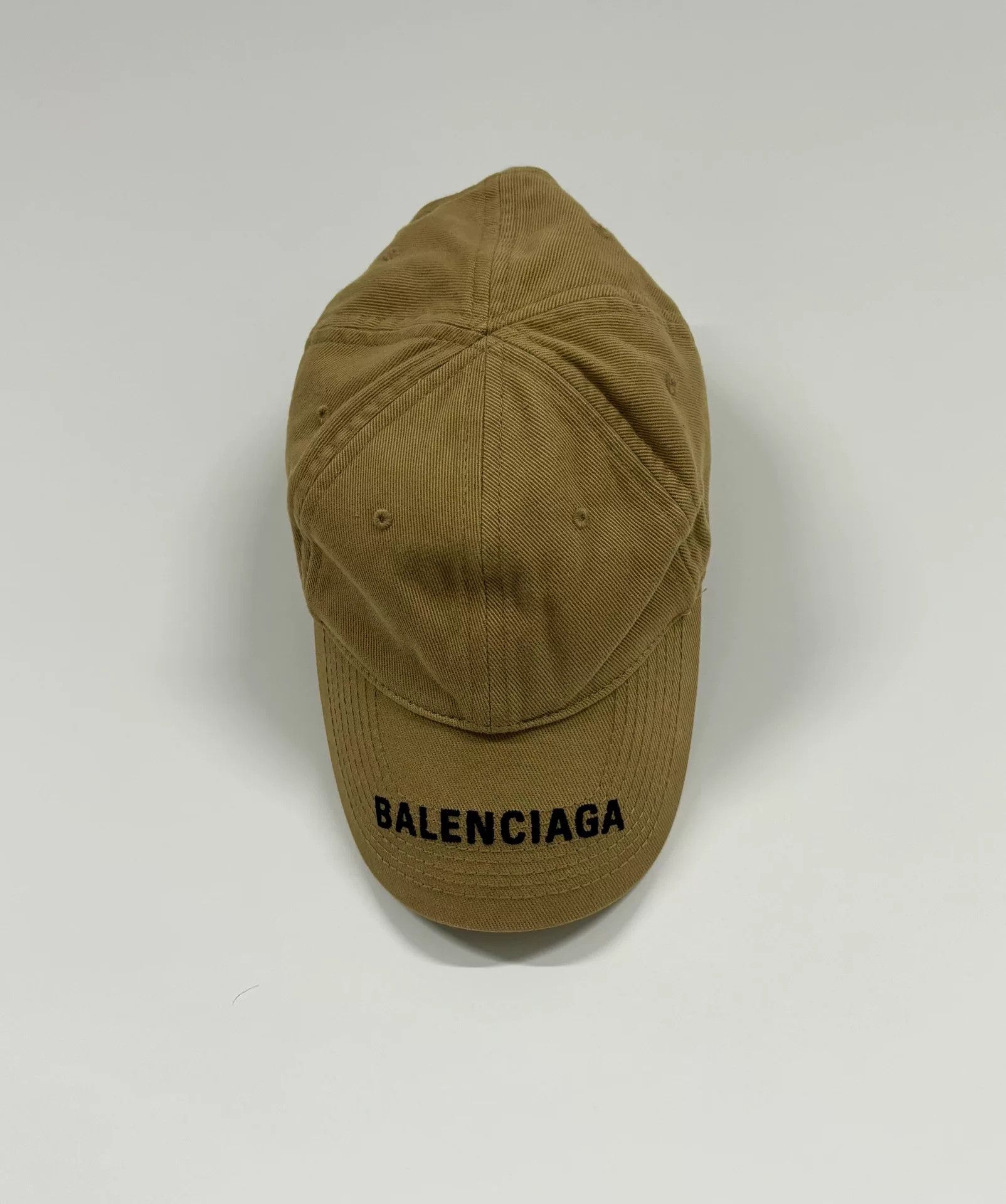Balenciaga Balenciaga Retro Embroidered Beige Hat one size Men Size ONE SIZE - 2 Thumbnail