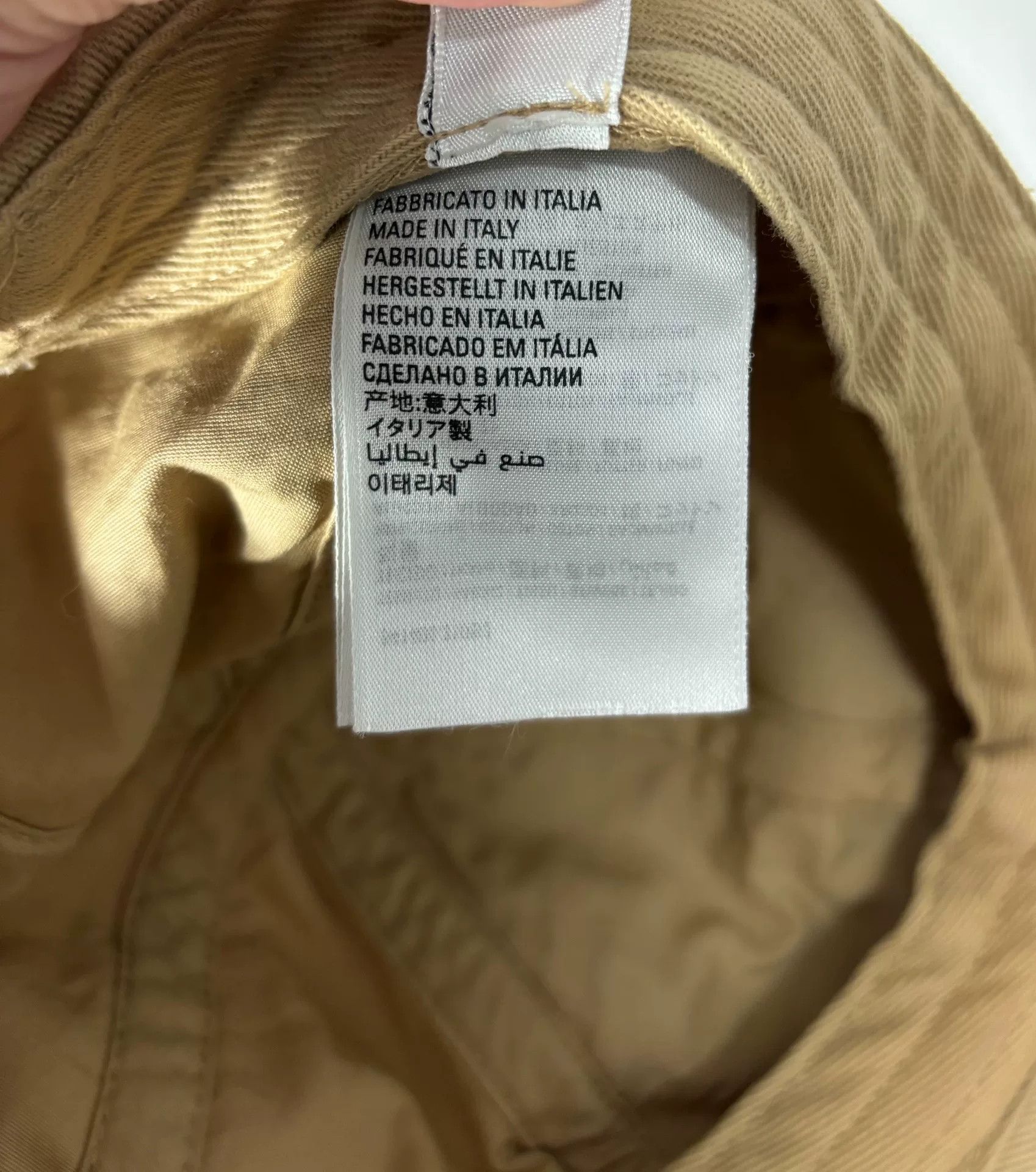 Balenciaga Balenciaga Retro Embroidered Beige Hat one size Men Size ONE SIZE - 9 Thumbnail