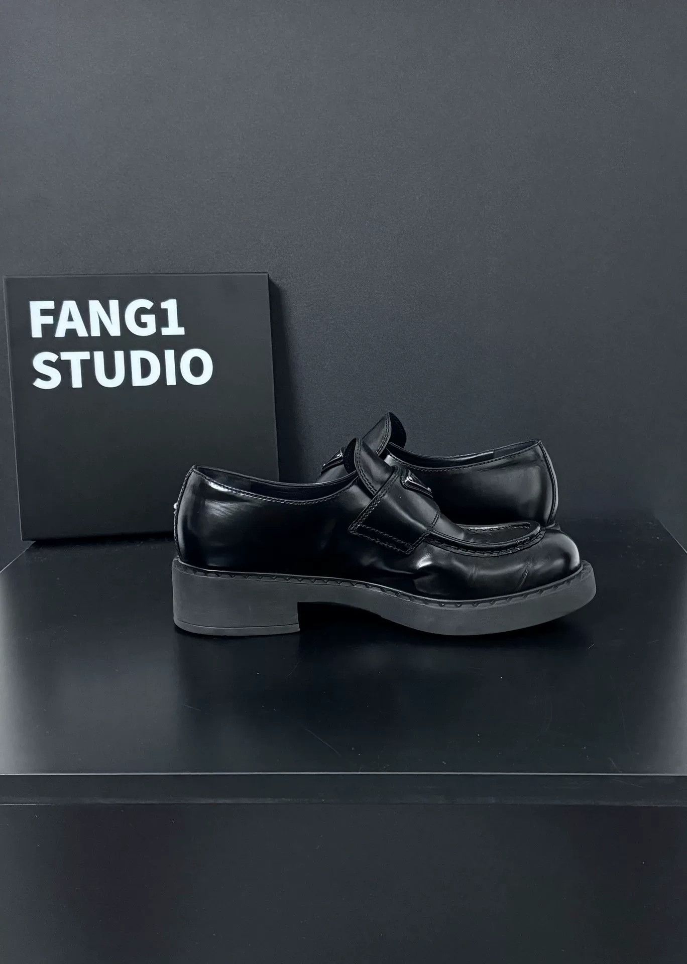 Prada Prada Metallic Black Lowtop Sneakers us_6-5 Women Size US 6.5 / IT 36.5 - 5 Thumbnail