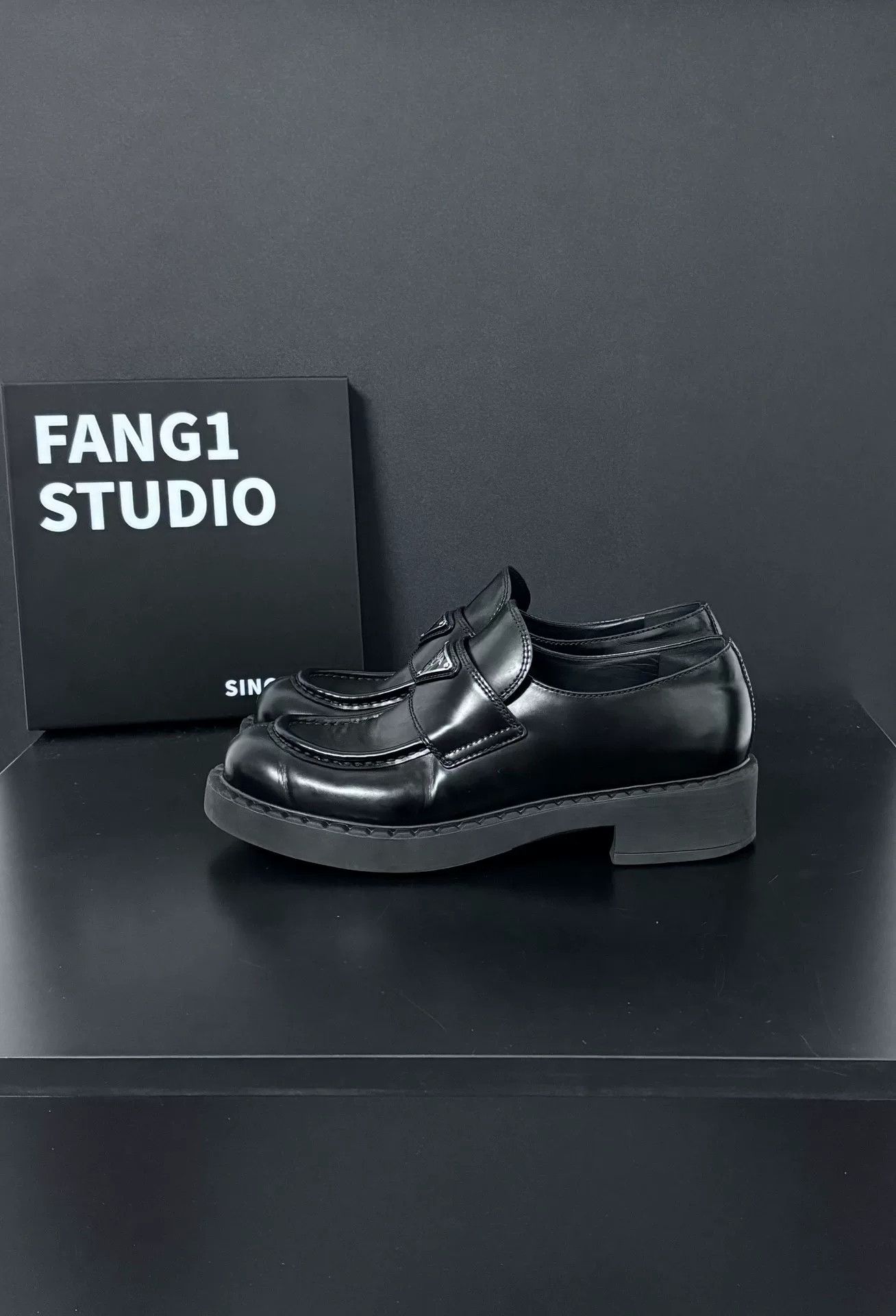 Prada Prada Metallic Black Lowtop Sneakers us_6-5 Women Size US 6.5 / IT 36.5 - 4 Thumbnail