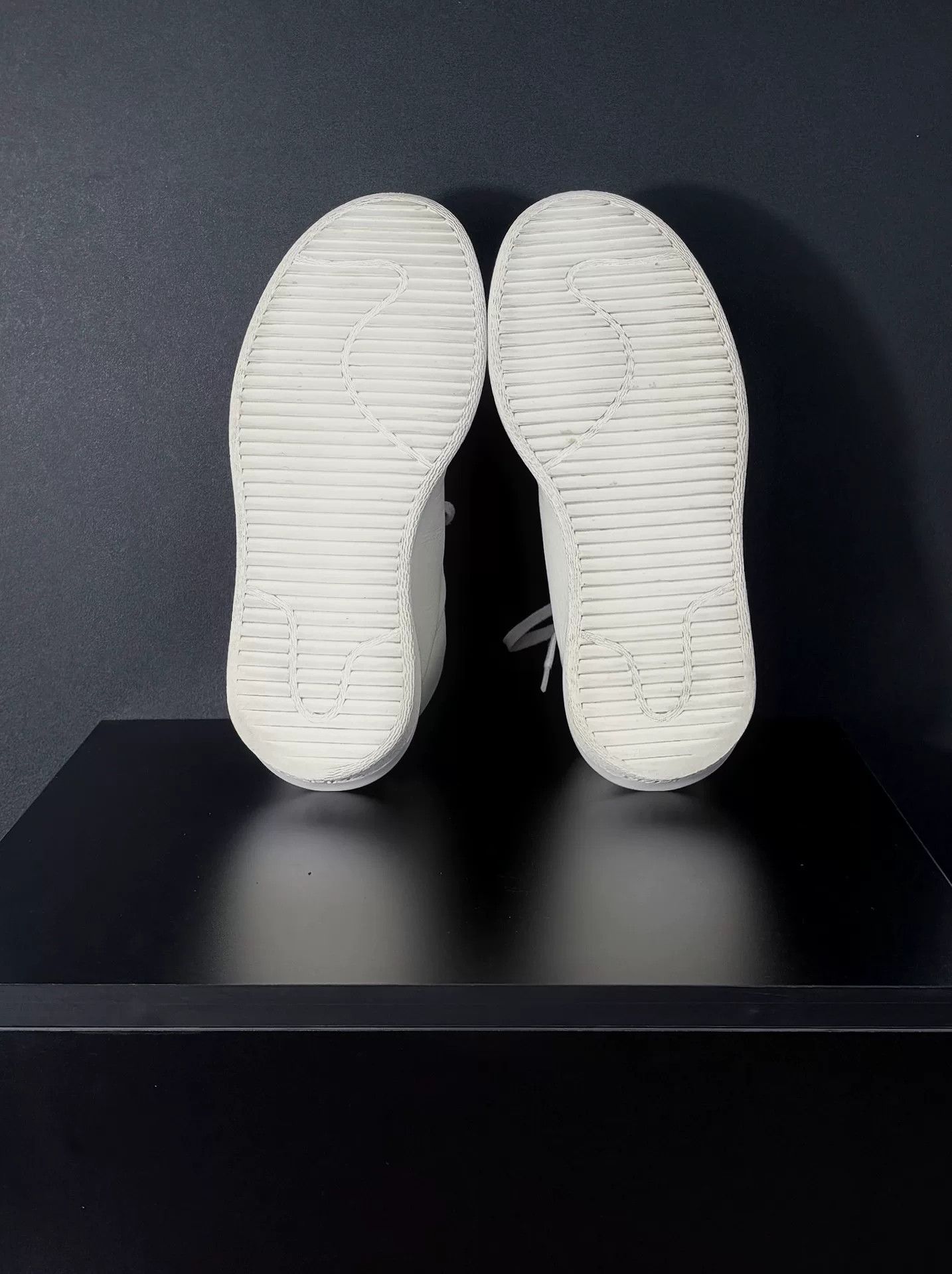 Rick Owens Rick Owens Collab White Hitop Sneakers 9 Men Size US 9 / EU 42 - 9 Thumbnail