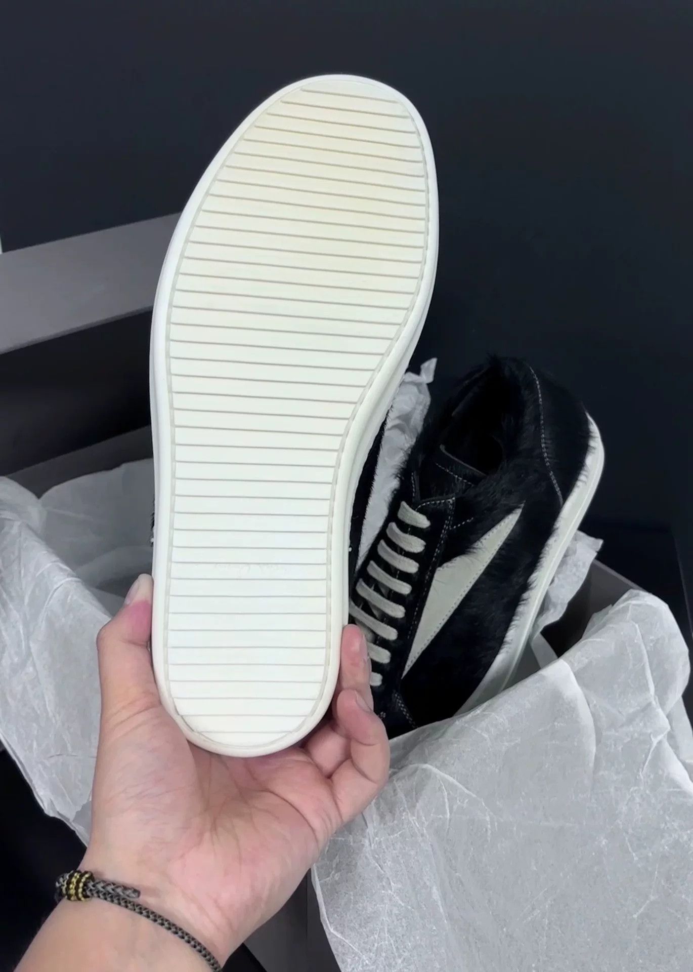 Rick Owens Rick Owens Black Lowtop Sneakers 10 Men Size US 10 / EU 43 - 7 Thumbnail