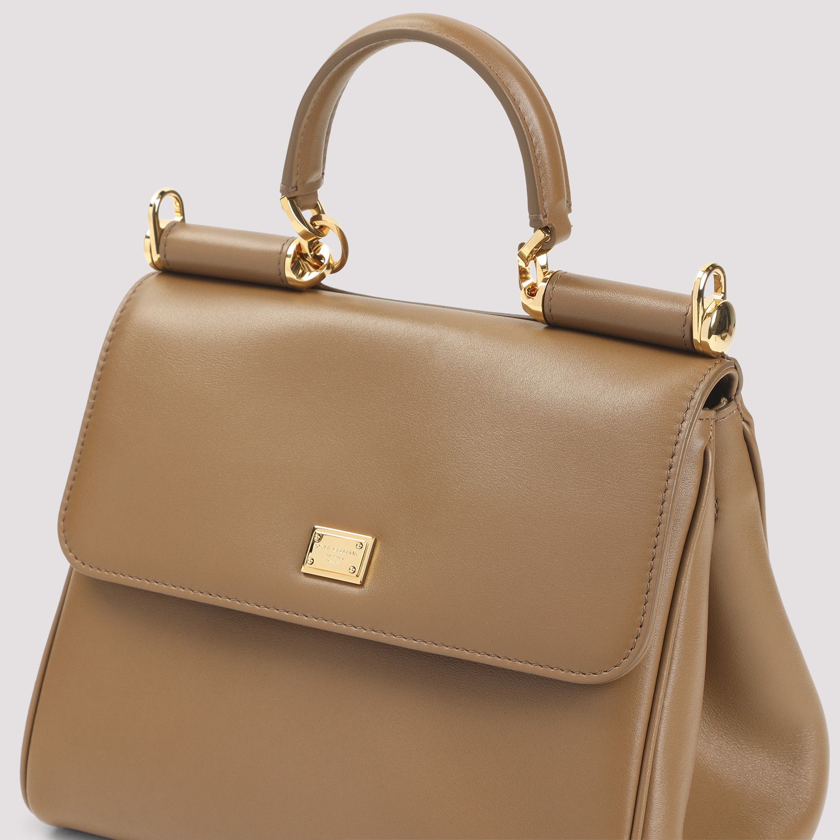 Dolce & Gabbana Dolce & Gabbana Sicily Soft Calf Leather Handbag Size ONE SIZE - 3 Thumbnail