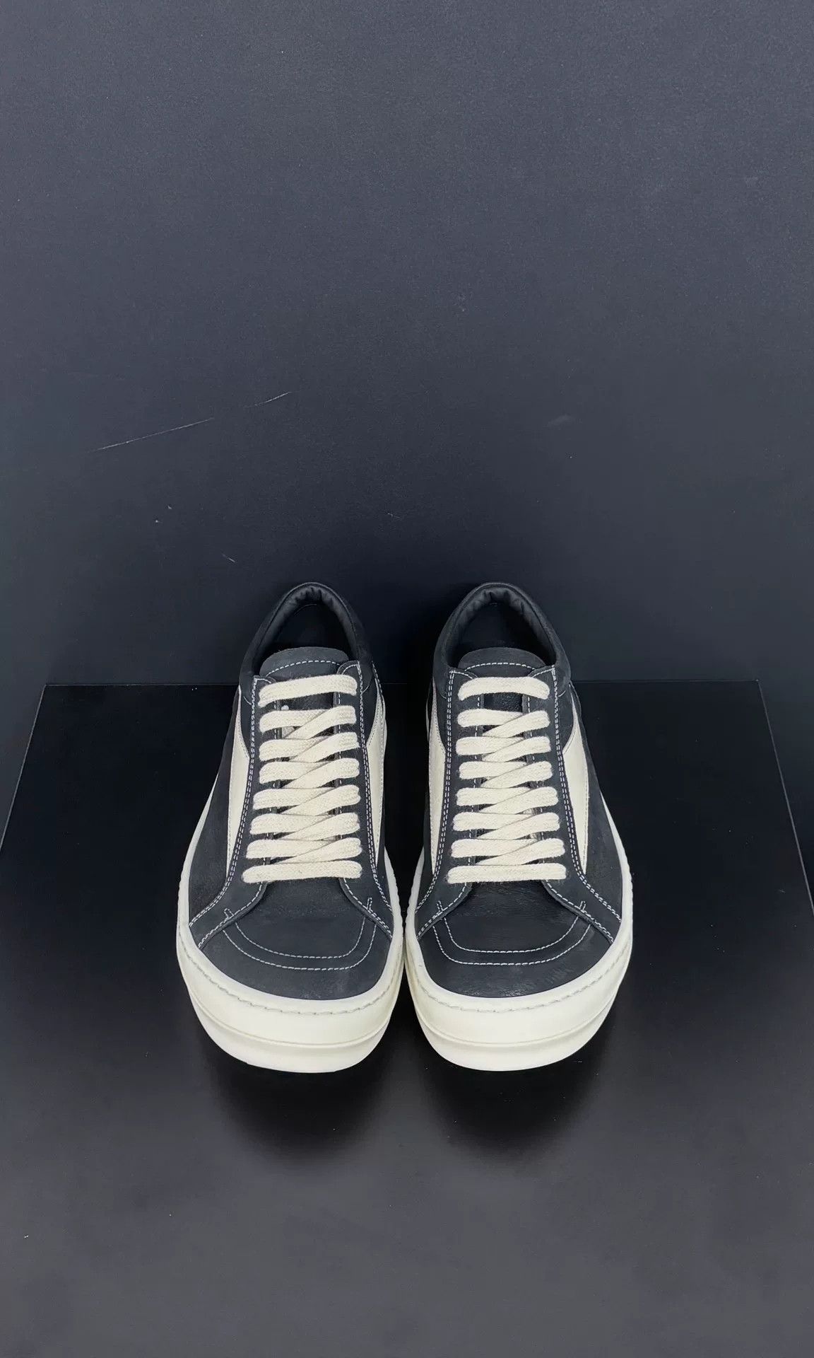 Rick Owens Rick Owens Leather Lowtop Sneakers 6.5 Men Size US 6.5 / EU 39-40 - 2 Thumbnail