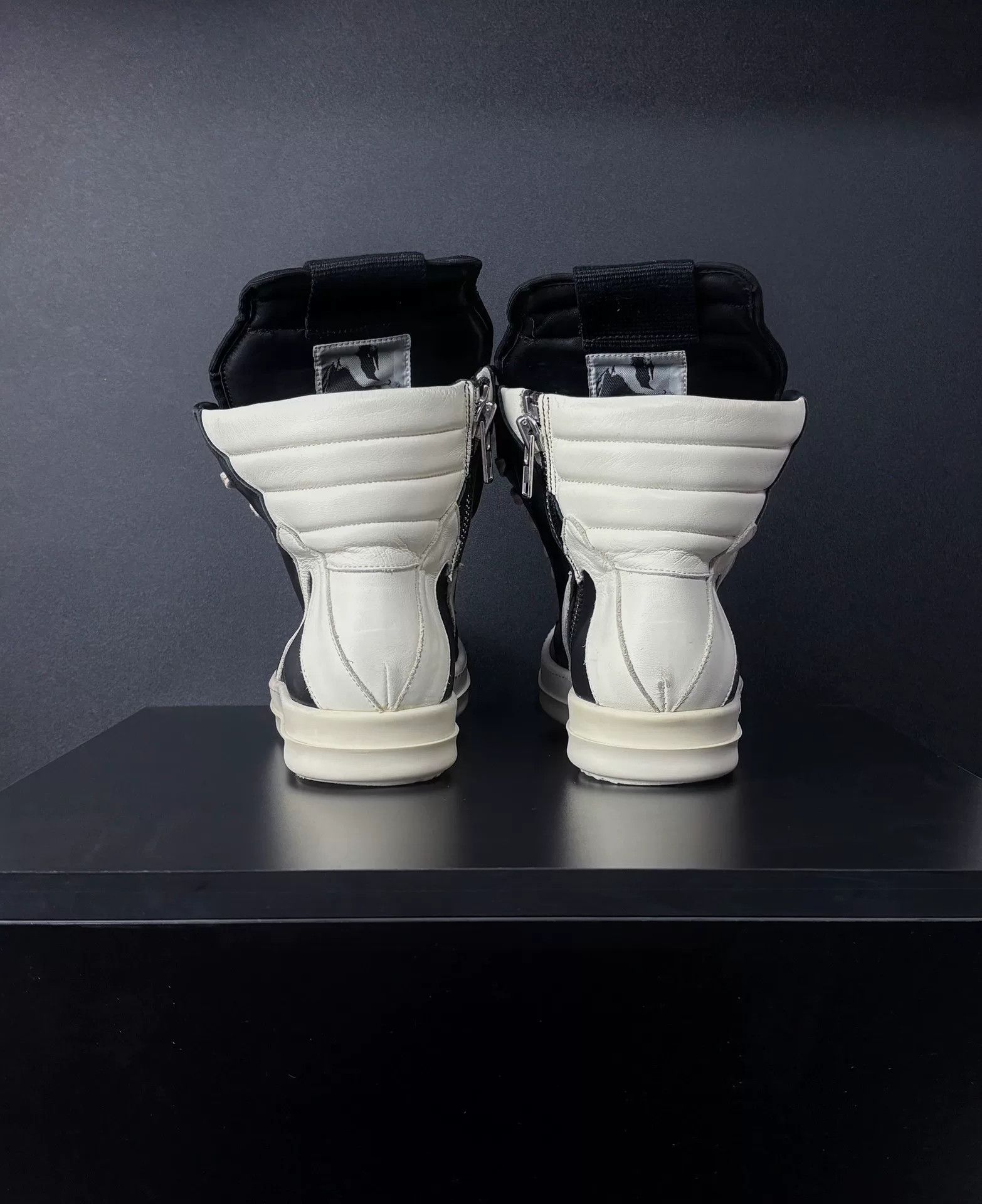 Rick Owens Rick Owens Leather Hitop Sneakers us_6 Women Size US 6 / IT 36 - 7 Thumbnail