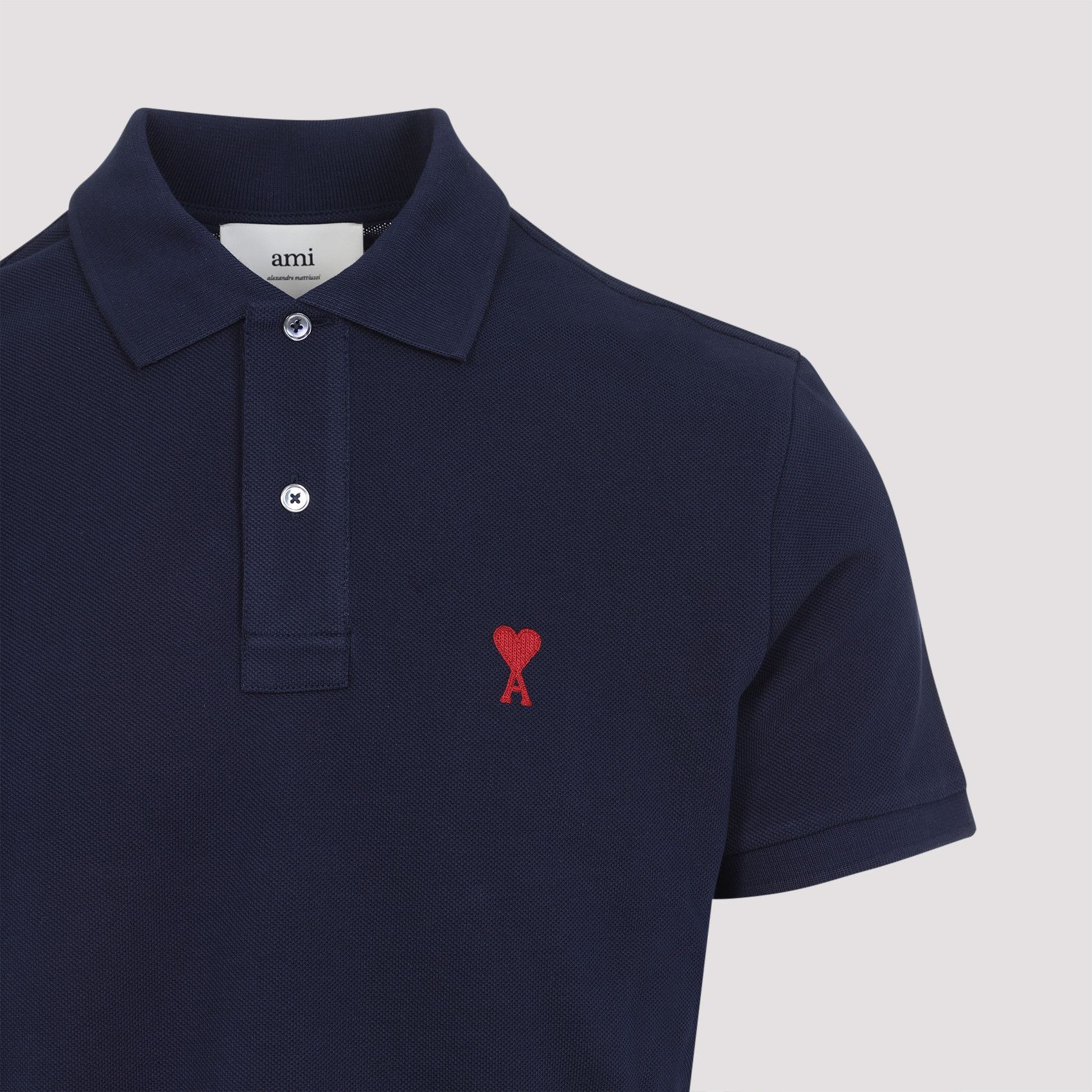 AMI Ami De Coeur Polo Shirt Size US L / EU 52-54 / 3 - 3 Thumbnail