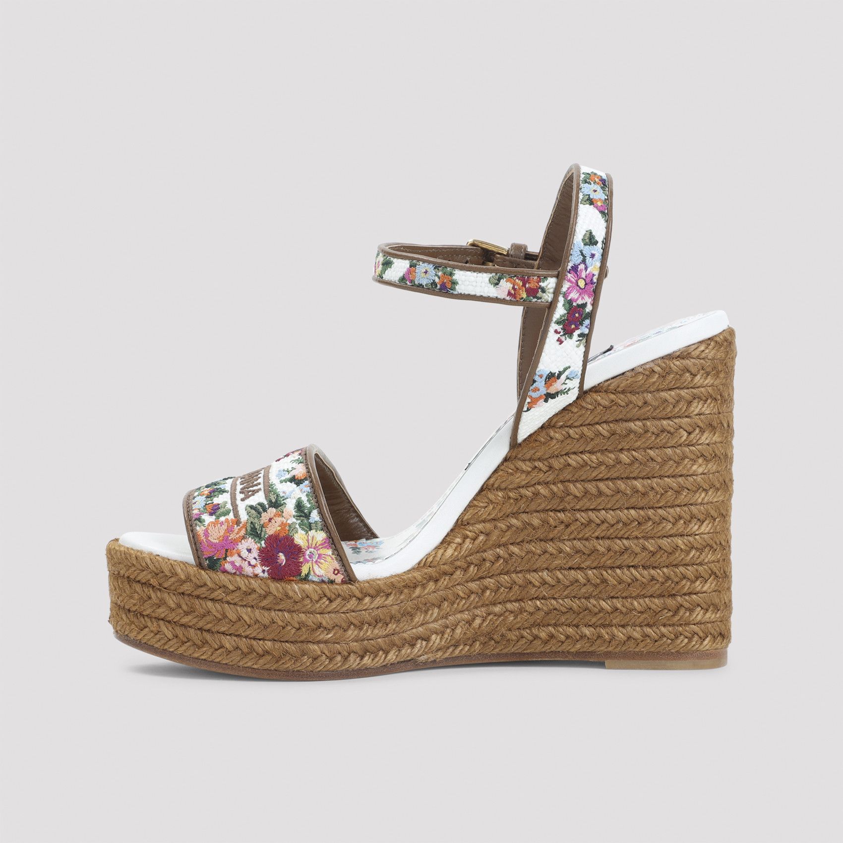 Dolce & Gabbana Dolce & Gabbana Wedge Sandals Size US 7 / IT 37 - 2 Thumbnail