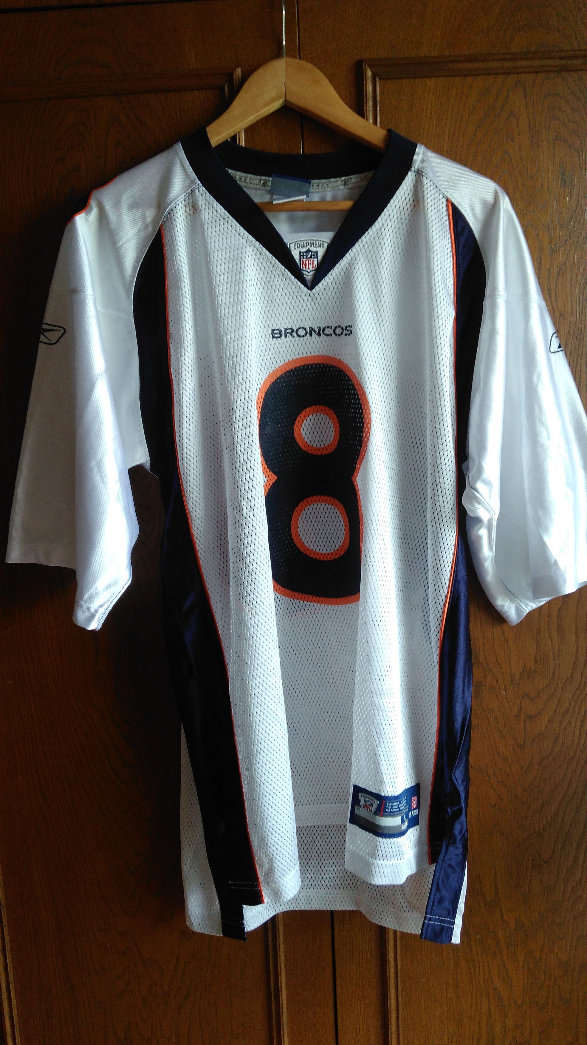 NFL Denver Broncos Kyle Orton #8 Reebok Stitched Jersey Men's Large