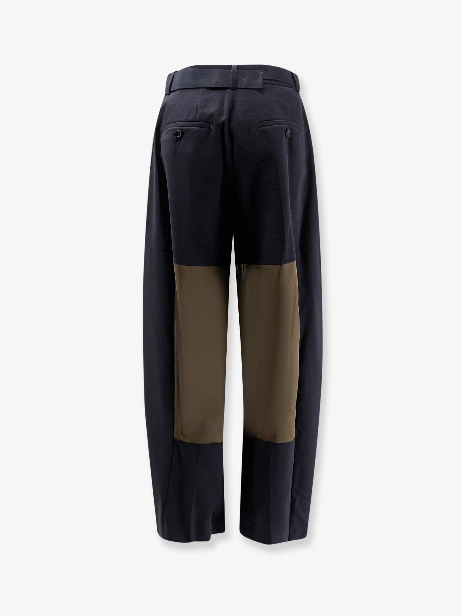 Sacai Sacai Wool blend trousers with nylon inserts Tag Size 1 Women - USA Tariffs Included Size 27" / US 4 / IT 40 - 2 Thumbnail