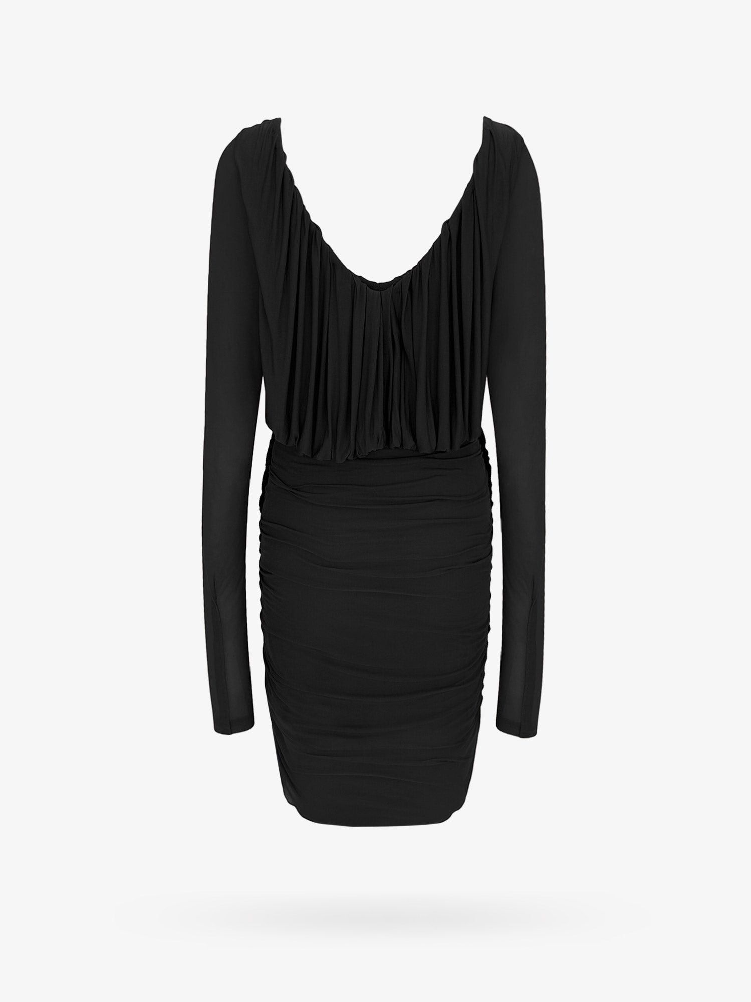 Yves Saint Laurent Saint Laurent Cupro dress with drapery Tag Size IT 36 Women - USA Tariffs Included Size XS / US 0-2 / IT 36-38 - 5 Thumbnail