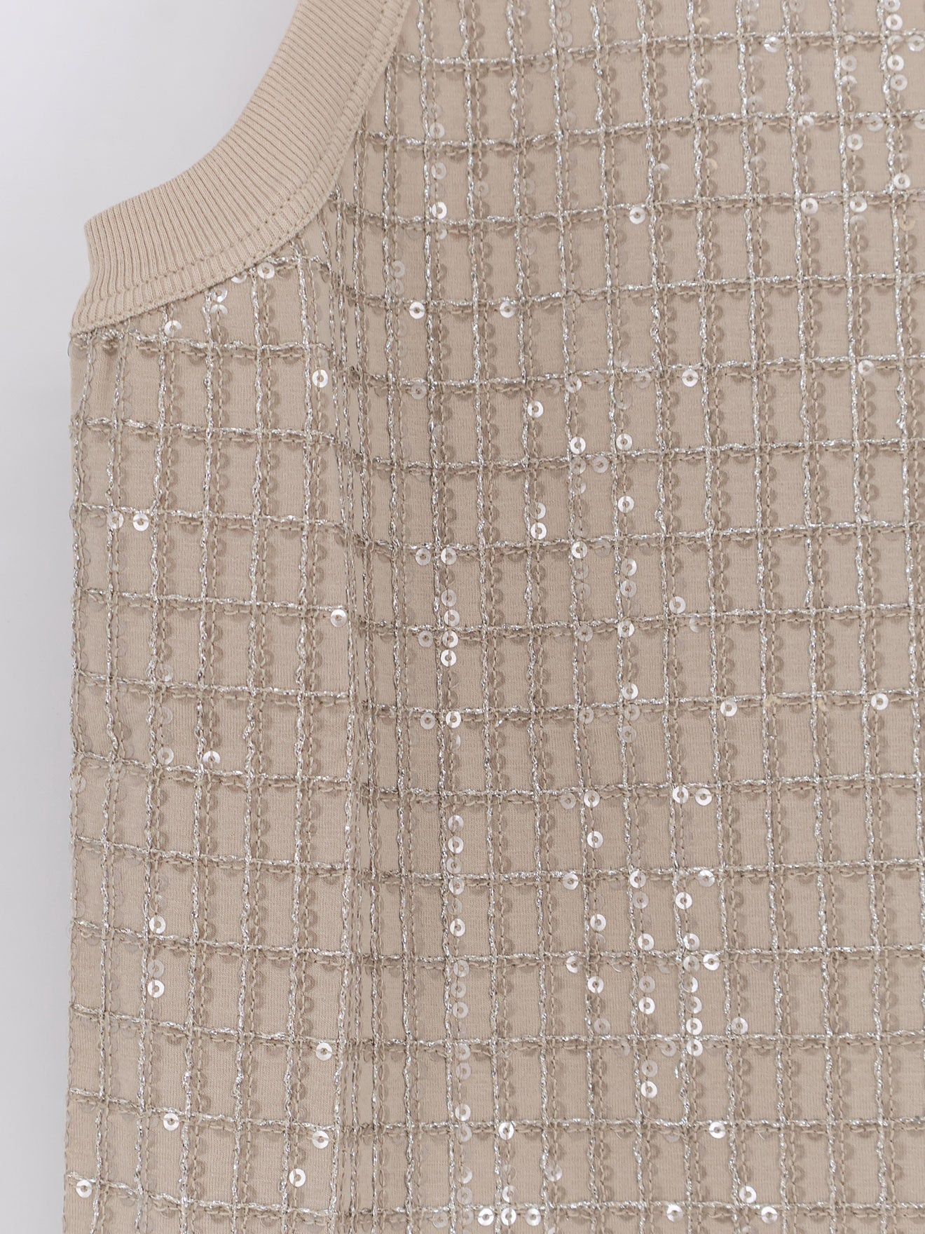 Brunello Cucinelli Brunello Cucinelli Dazzling pattern jersey tank top Tag Size S Women - USA Tariffs Included Size S / US 4 / IT 40 - 3 Thumbnail