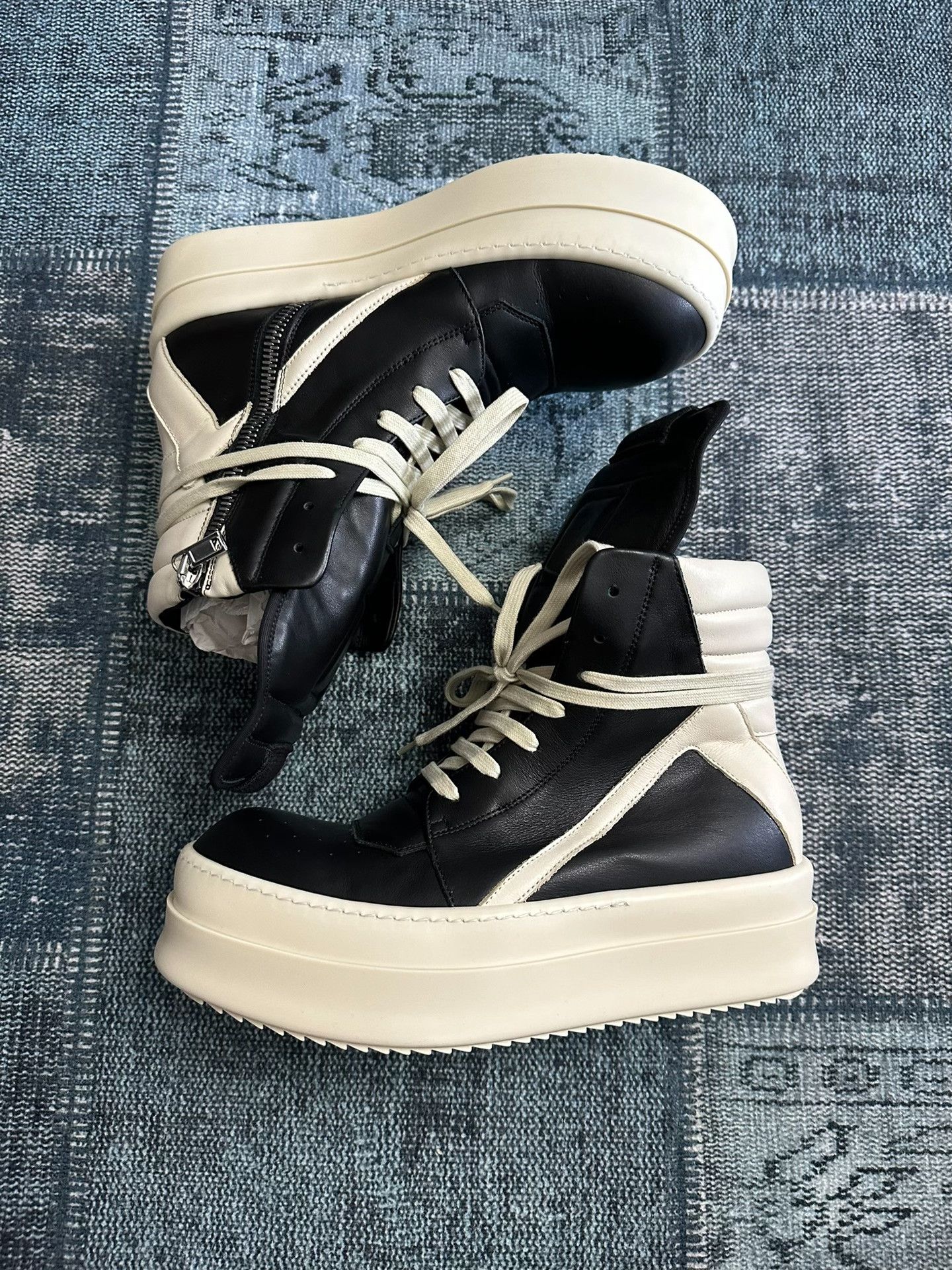 Rick Owens Rick Owens Pink Hitop Sneakers 42 Men Size US 9 / EU 42 - 2 Thumbnail