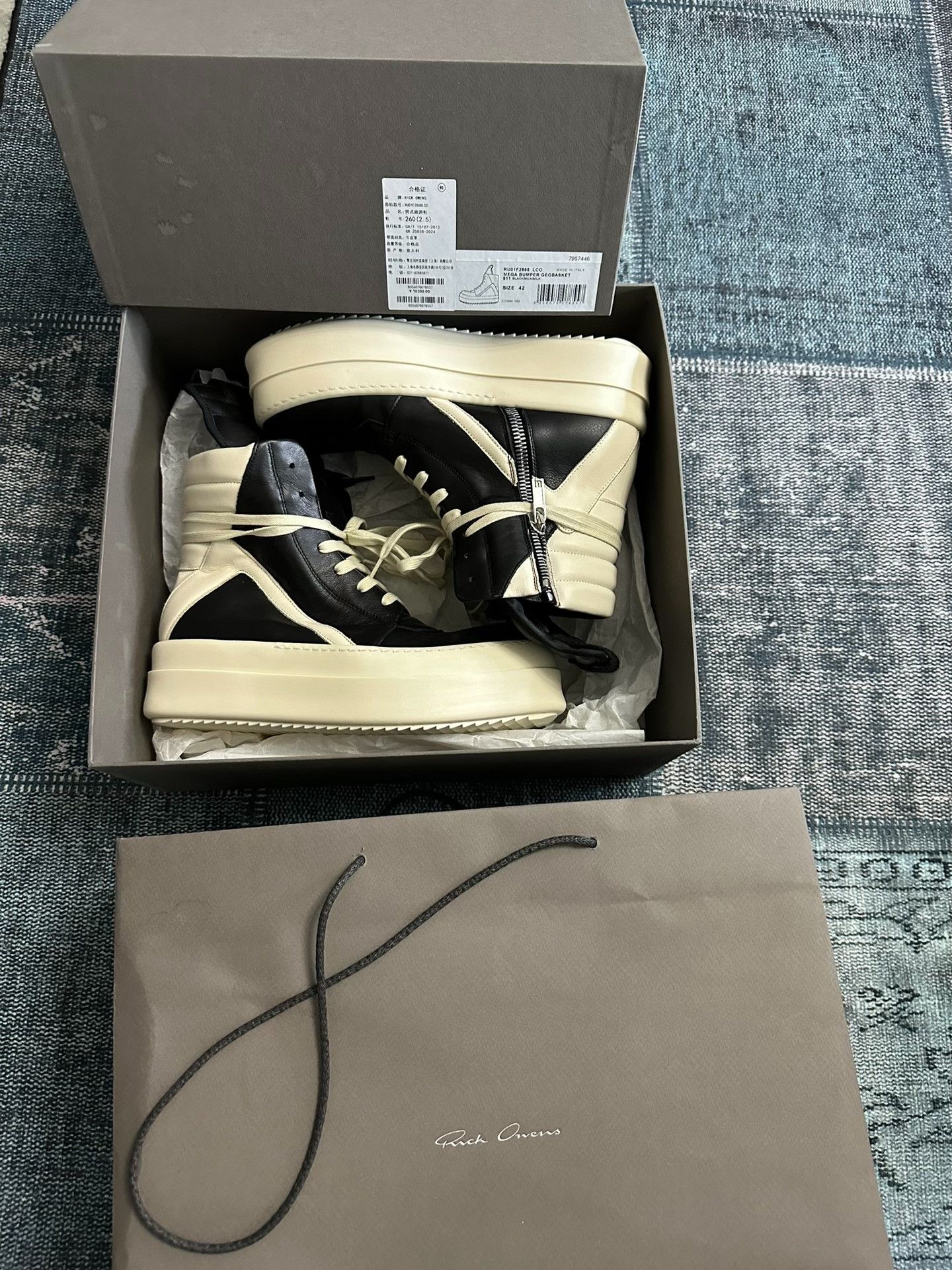 Rick Owens Rick Owens Pink Hitop Sneakers 42 Men Size US 9 / EU 42 - 6 Thumbnail