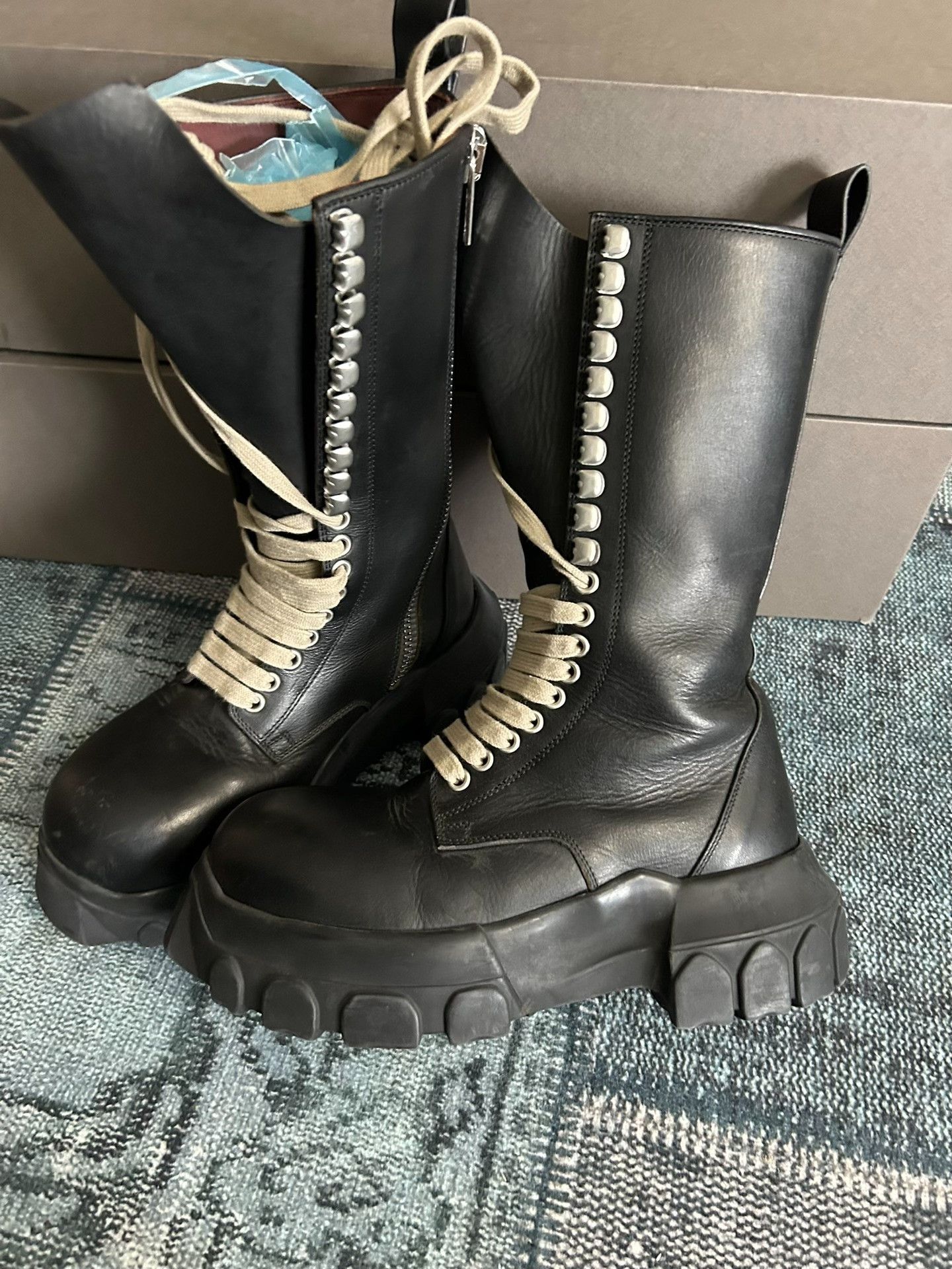 Rick Owens Rick Owens Boots 35 Women Size US 5 / IT 35 - 5 Thumbnail