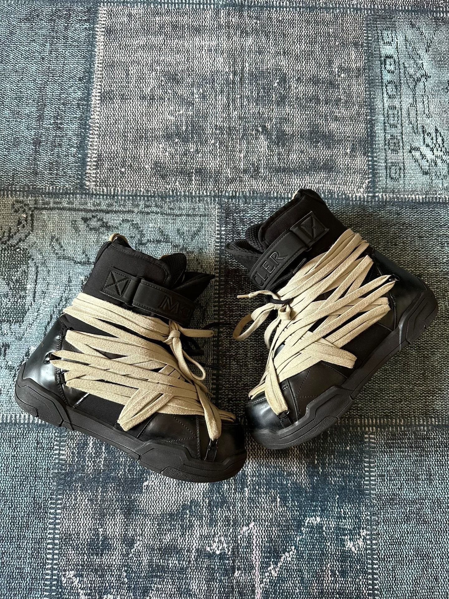 Rick Owens Rick Owens Collab Hitop Sneakers 41 Men Size US 8.5 / EU 41-42 - 2 Thumbnail
