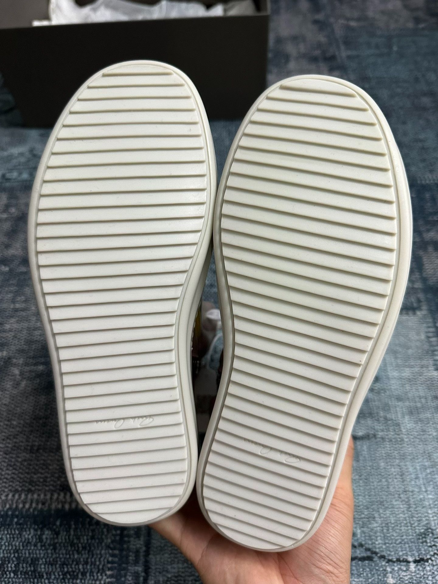 Rick Owens Rick Owens Patchwork Multi Hitop Sneakers 37 Women Size US 6.5 / IT 36.5 - 7 Thumbnail
