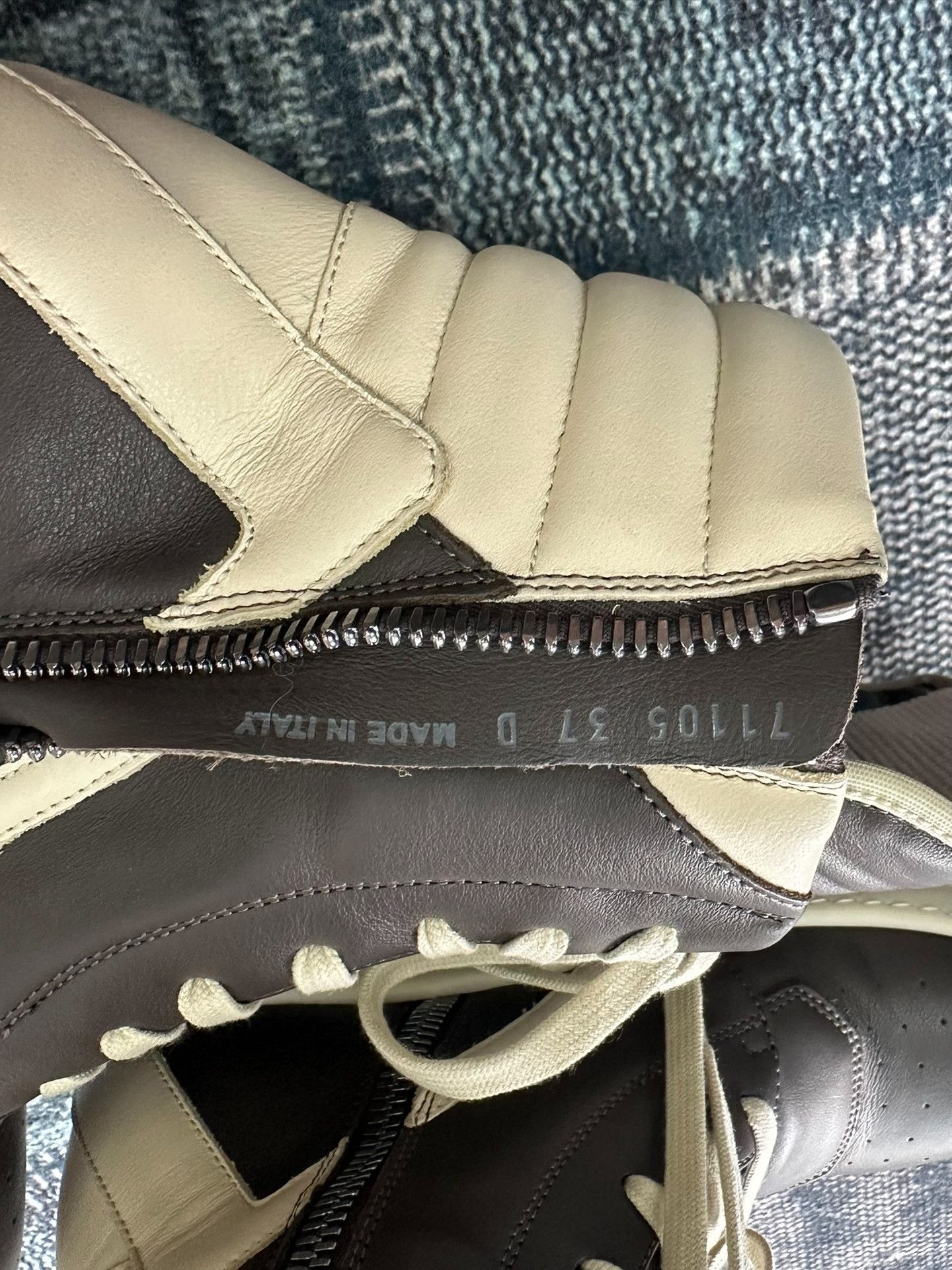 Rick Owens Rick Owens Multi Hitop Sneakers 37 Women Size US 6.5 / IT 36.5 - 7 Thumbnail