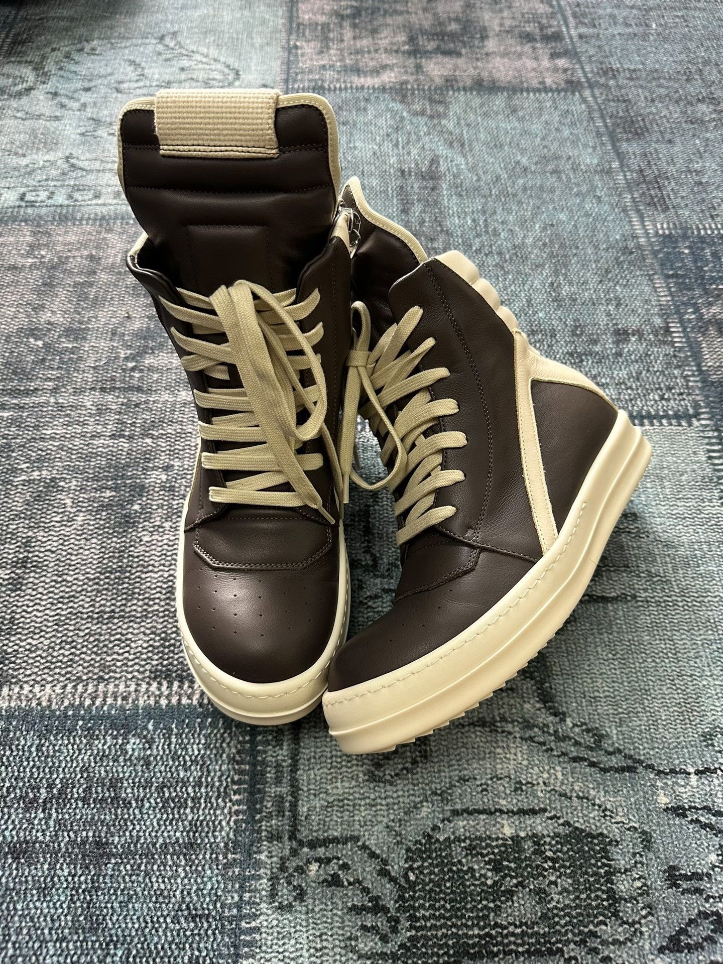 Rick Owens Rick Owens Multi Hitop Sneakers 37 Women Size US 6.5 / IT 36.5 - 2 Thumbnail