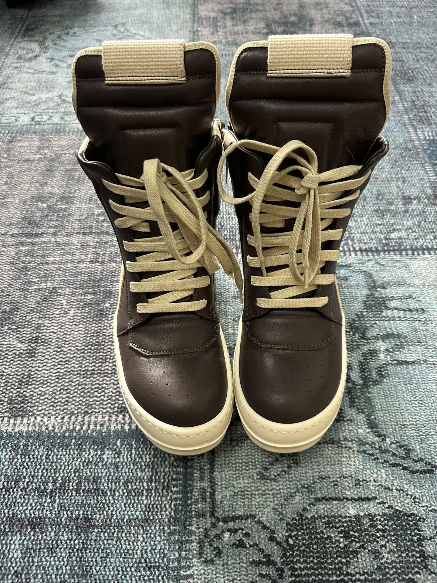 Rick Owens Rick Owens Multi Hitop Sneakers 37 Women Size US 6.5 / IT 36.5 - 4 Thumbnail