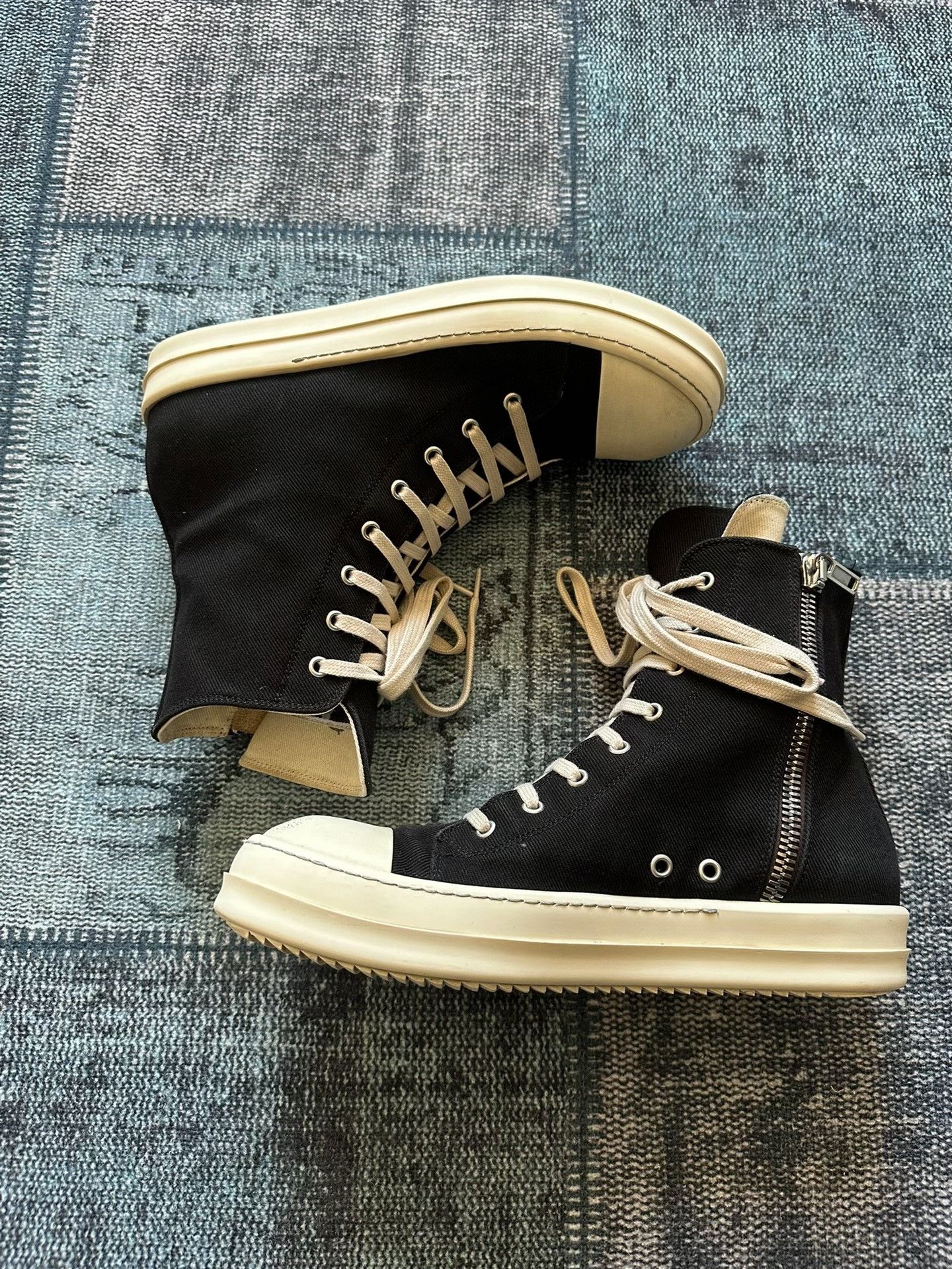 Rick Owens Rick Owens Multi Hitop Sneakers 42 Men Size US 9 / EU 42 - 3 Thumbnail