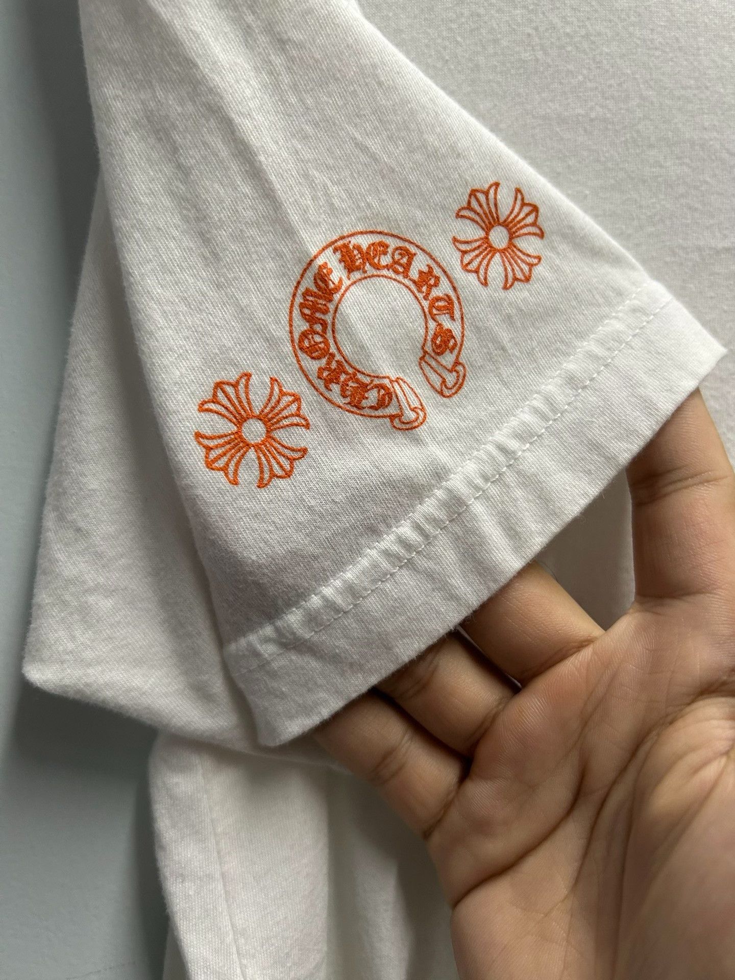 Chrome Hearts Chrome Hearts Orange T-Shirt M Men Size US M / EU 48-50 / 2 - 3 Thumbnail