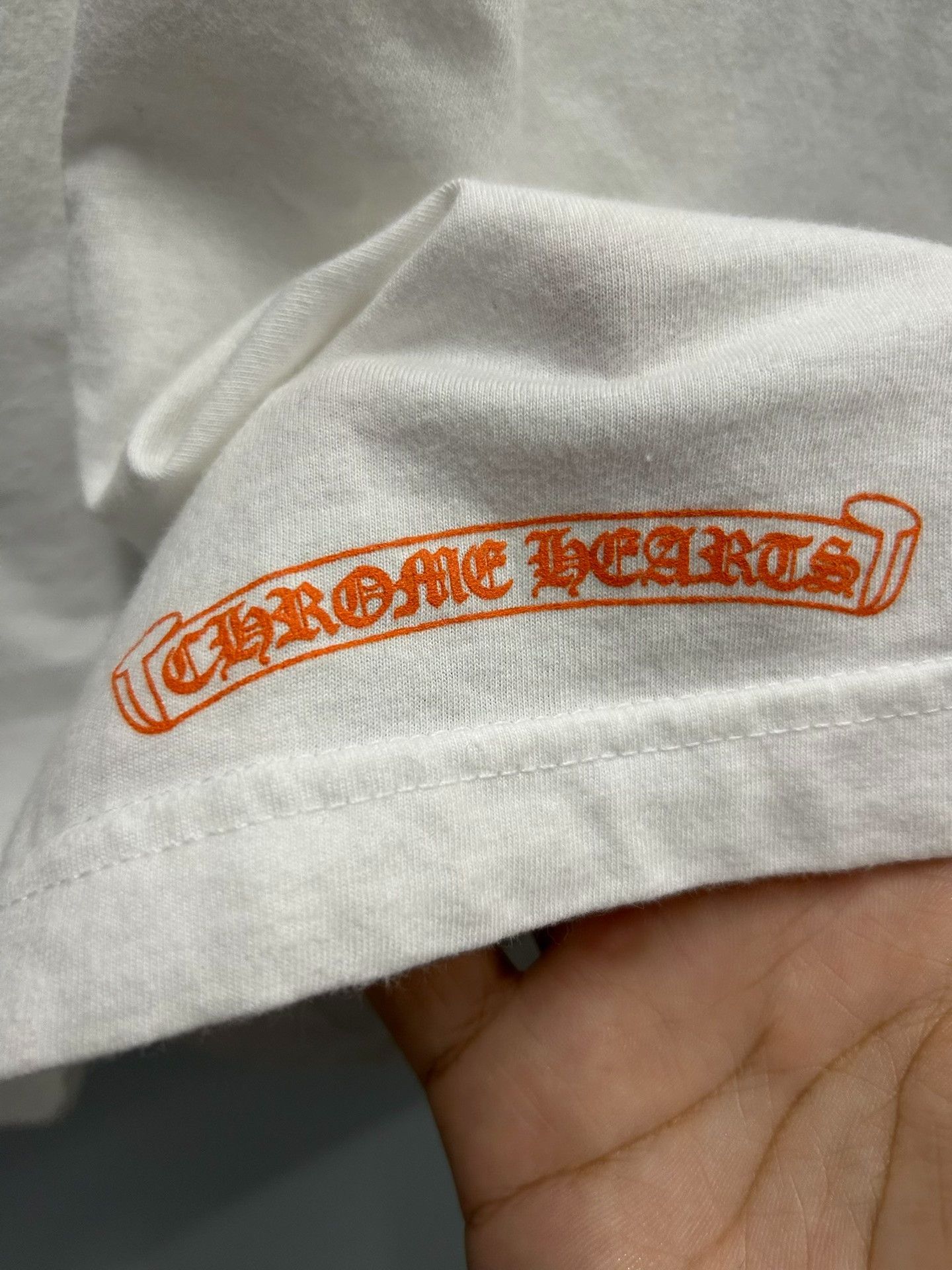 Chrome Hearts Chrome Hearts Orange T-Shirt M Men Size US M / EU 48-50 / 2 - 6 Thumbnail